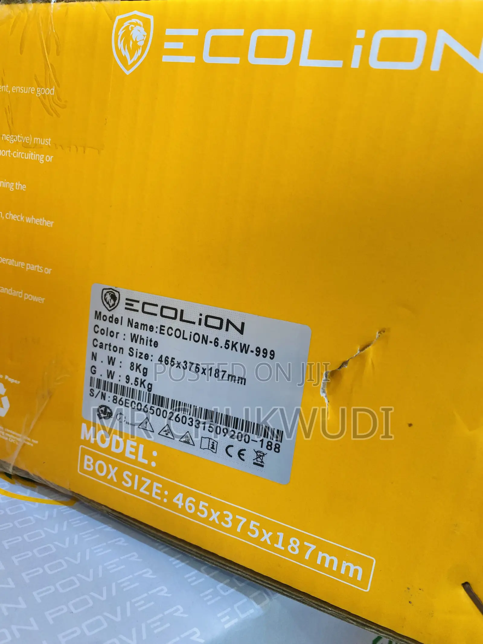 6.5kva 48v Ecolion Hybrid Solar Inverters Is Available