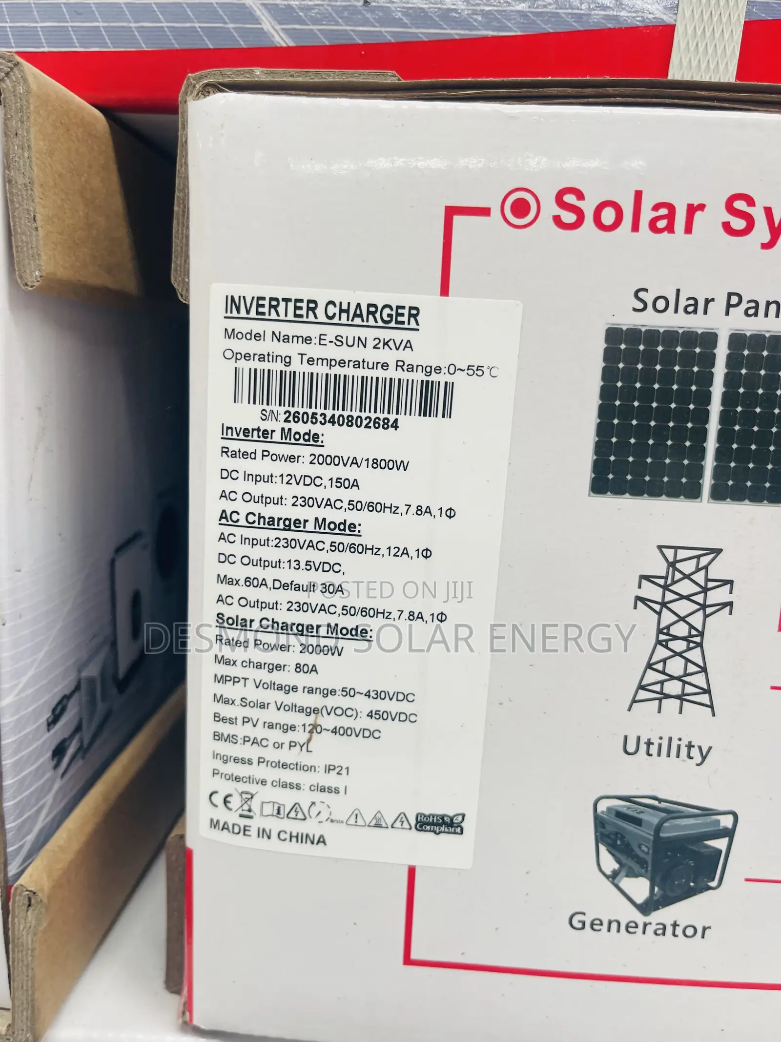 2kva 12v Sako Solar Hybrid Power Inverter Is Now Available