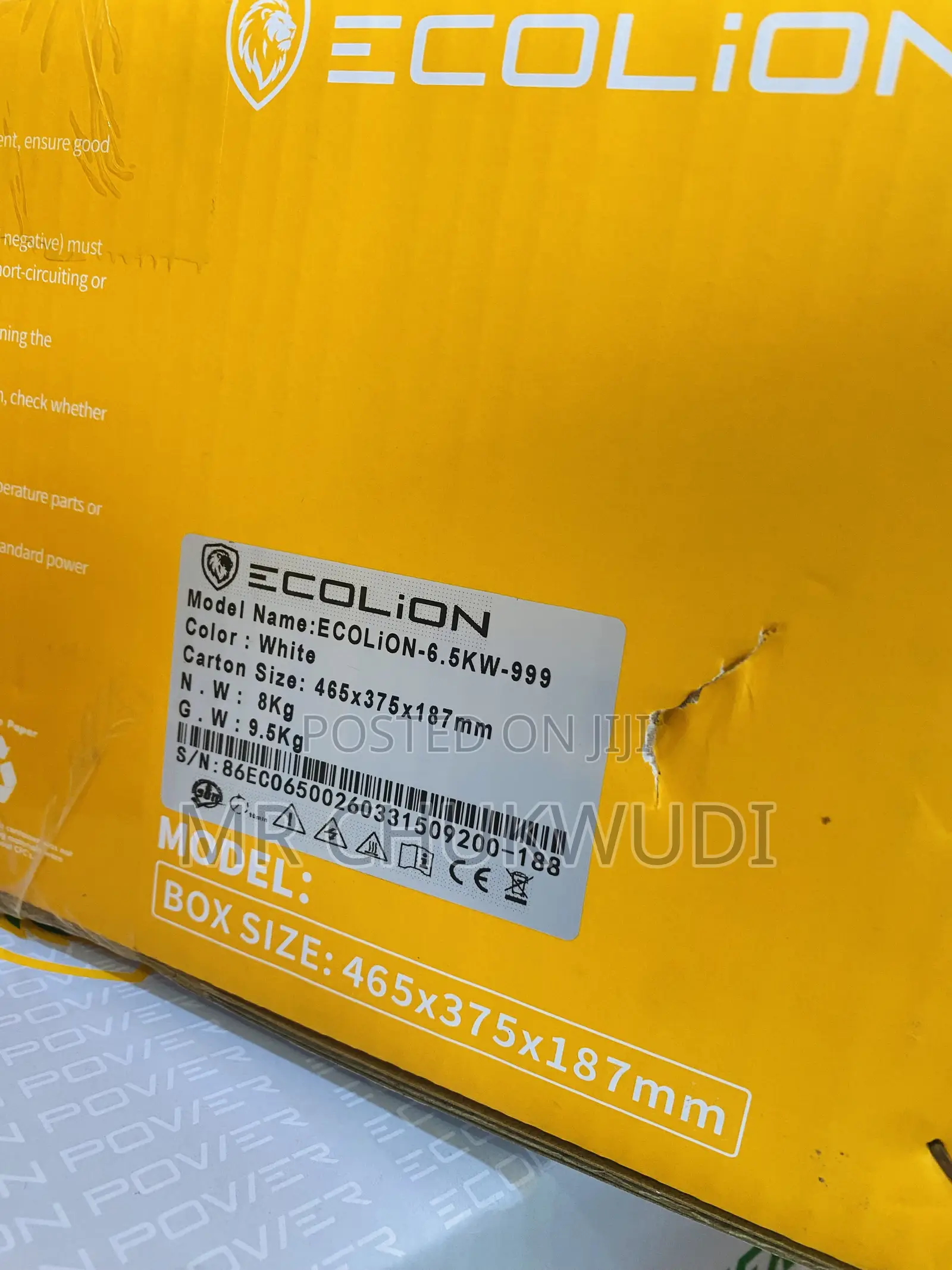 6.5kva 48v Ecolion Hybrid Solar Inverters Is Available