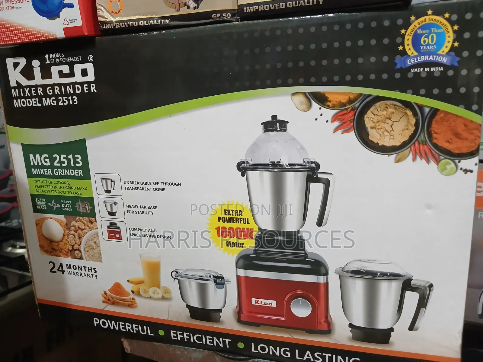 Rico MG 2513 Mixer Grinder Blender