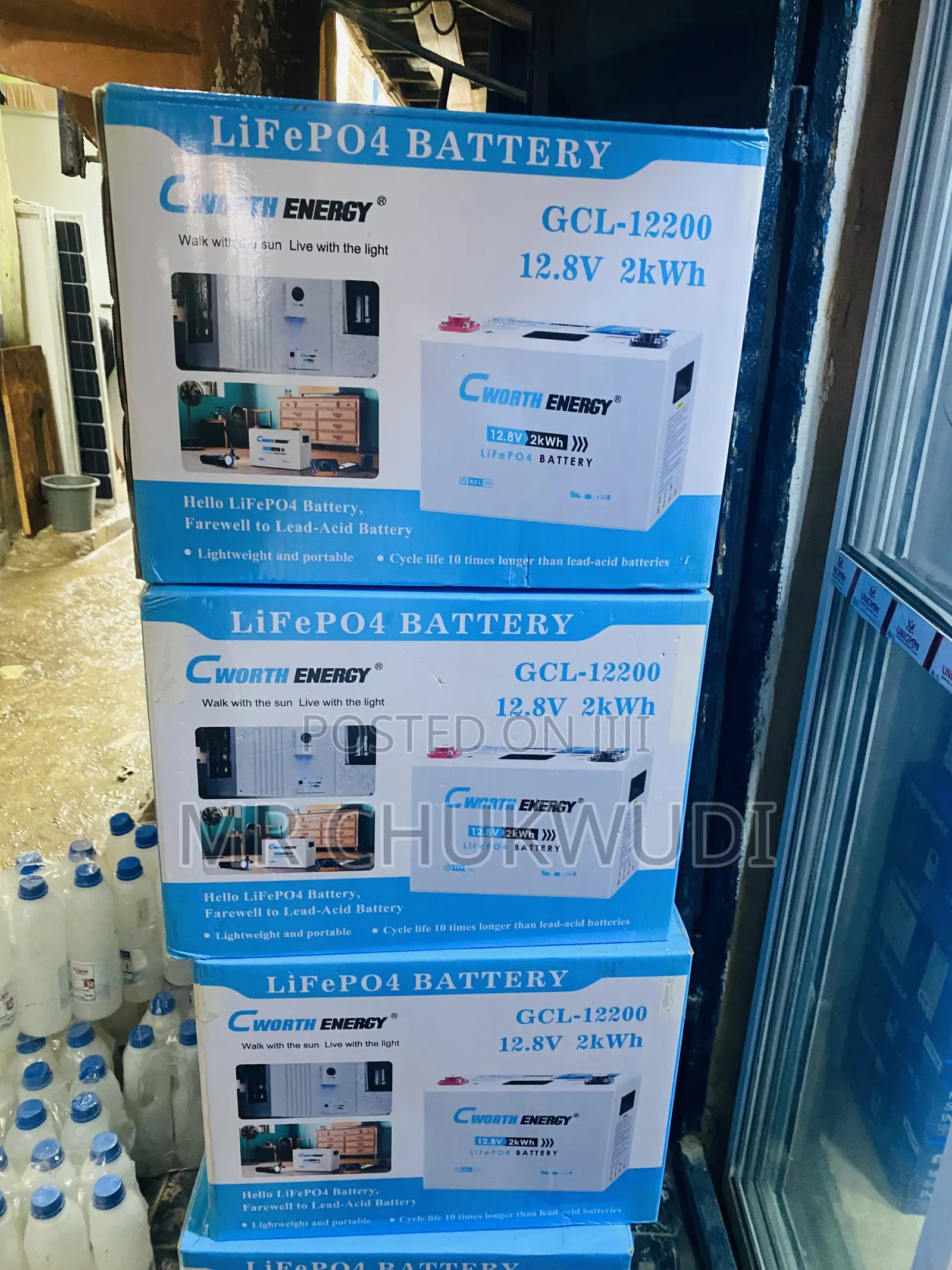 2kwh 12.8v Cworth Energy Solar Lithium Batteries Is Available