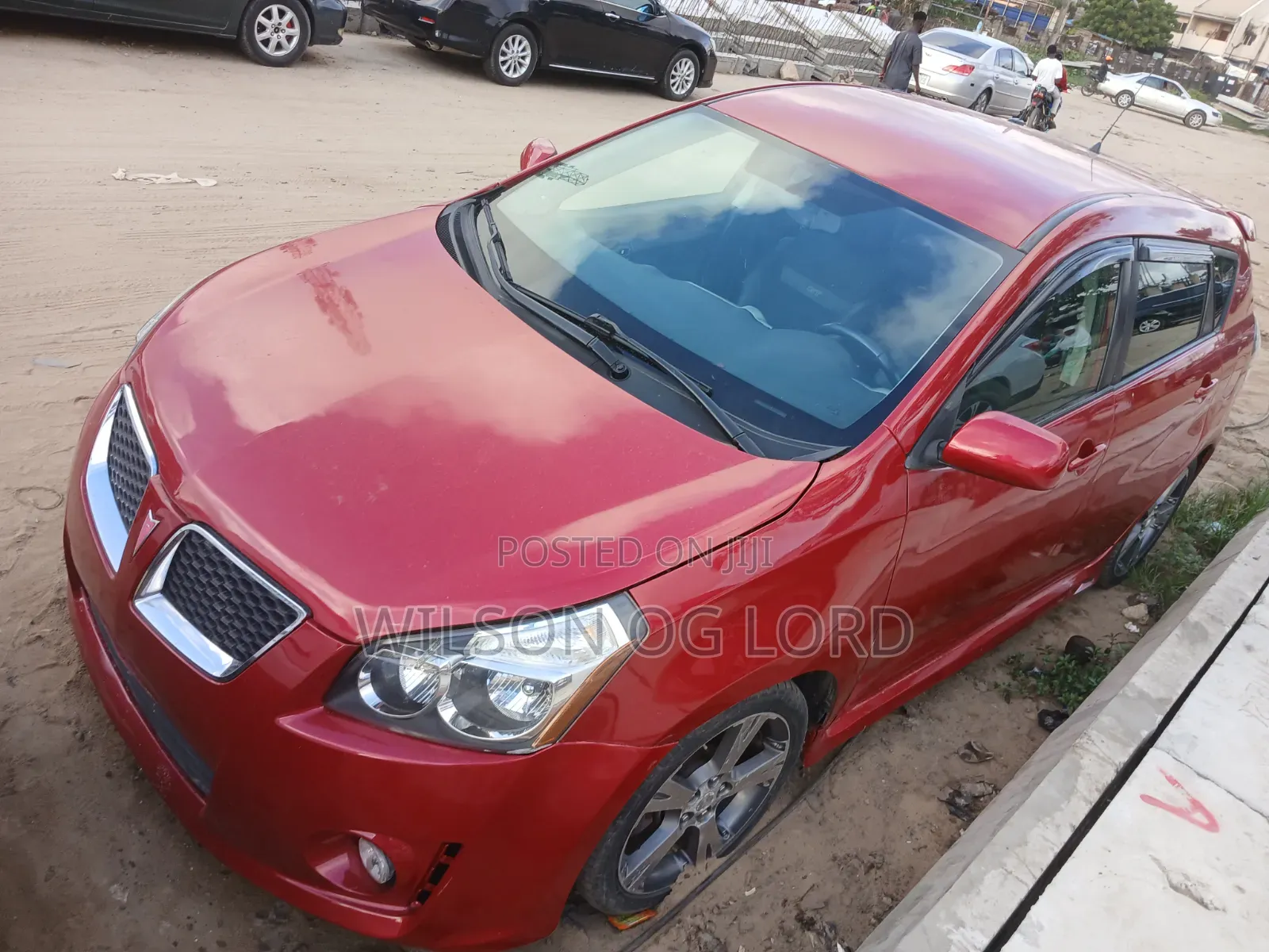 Pontiac Vibe 2008 Red