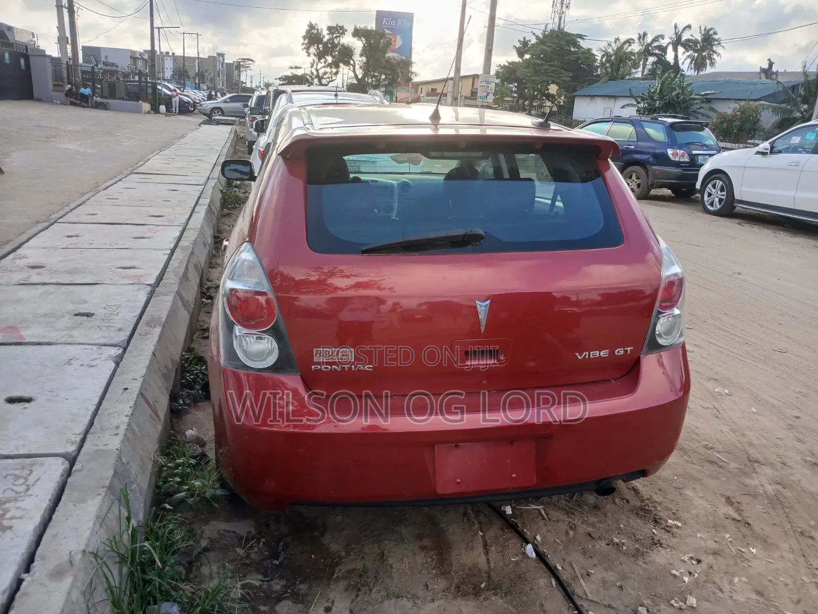 Pontiac Vibe 2008 Red