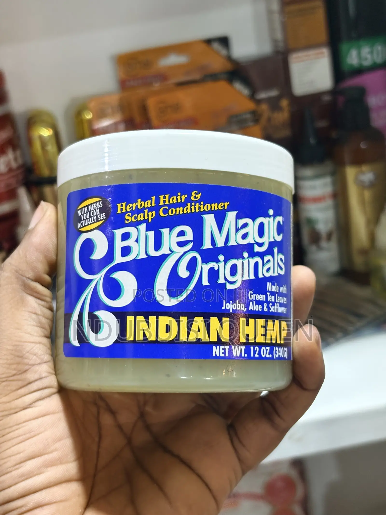 Blue Magic Original Hair Cream