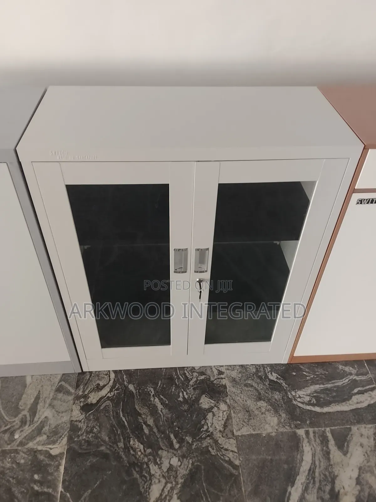 Metal File Cabinet Glass Door