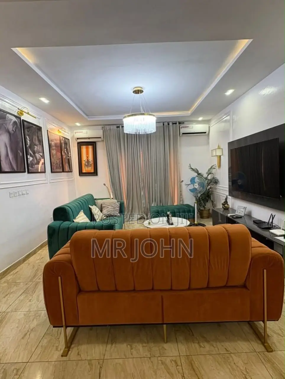 Furnished 3bdrm Apartment in Ikate Owo Pr, Lekki for rent