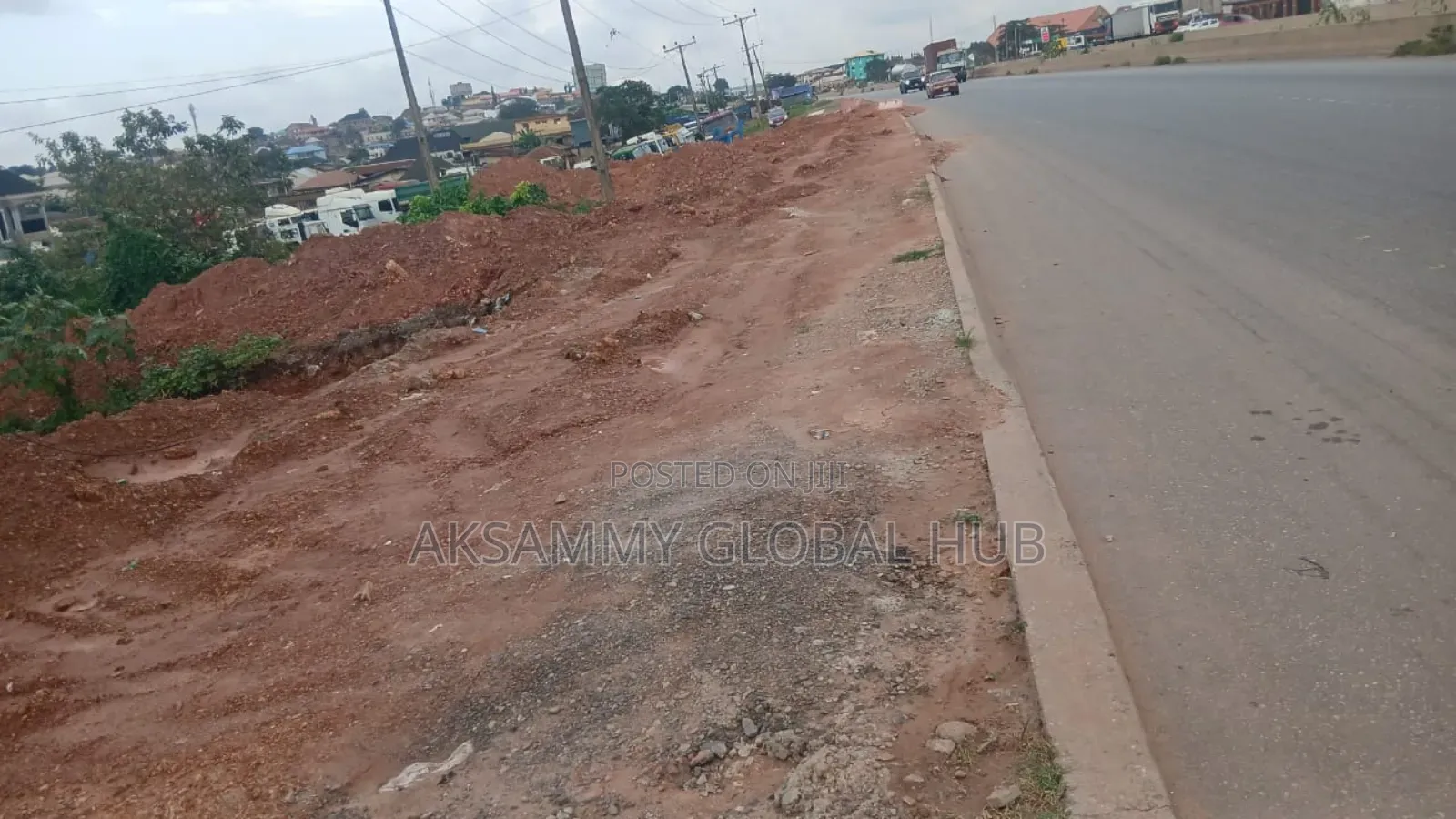 3000 SQM for Sale at Lagos Ibadan Express Way. Facing Main Road
