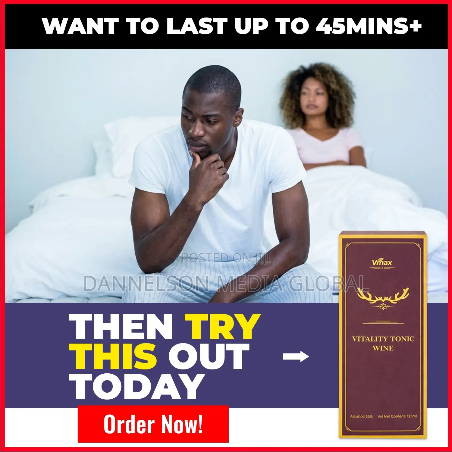 Don't Embarrass Yourself Tonight - Boost Up With Vitality Tonic Wine