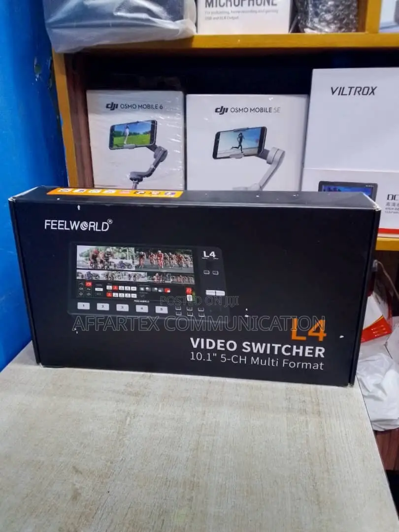 5 Channels L 4 Fell World Video Mixer