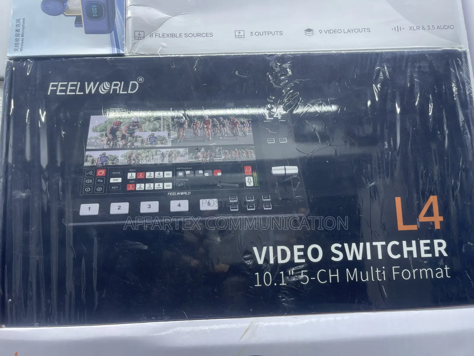 5 Channels L 4 Fell World Video Mixer