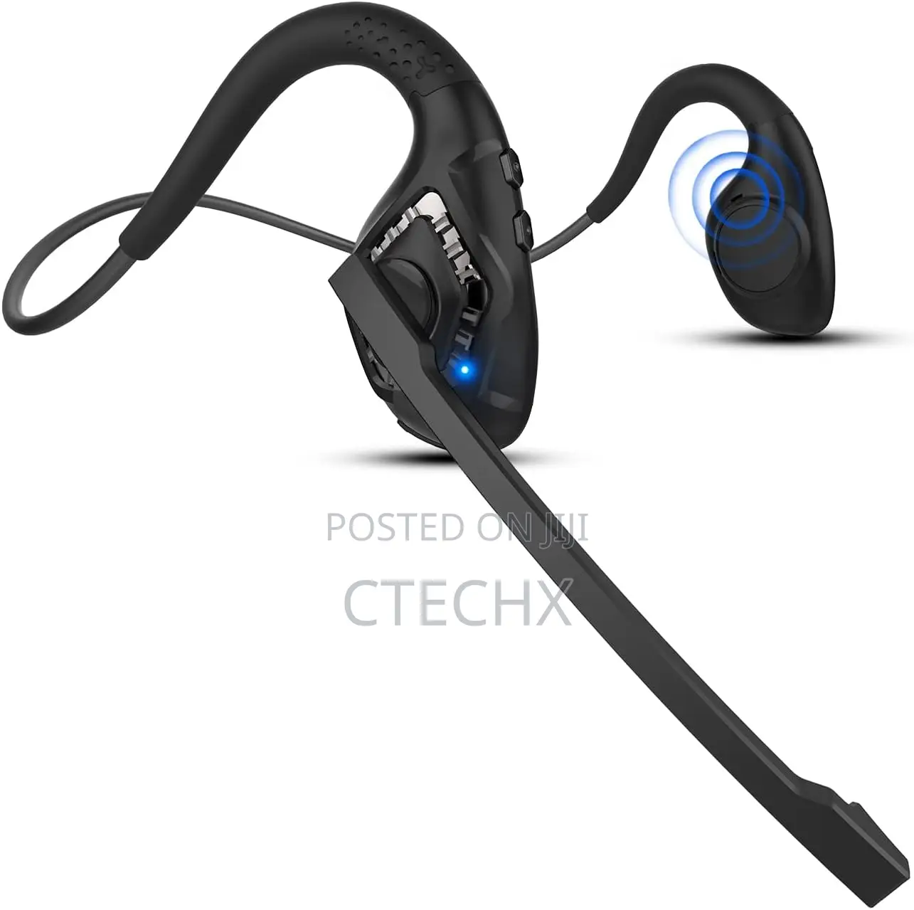 iDIGMALL Bluetooth Headset With Mic, Noise Cancelling, ENC, 10H