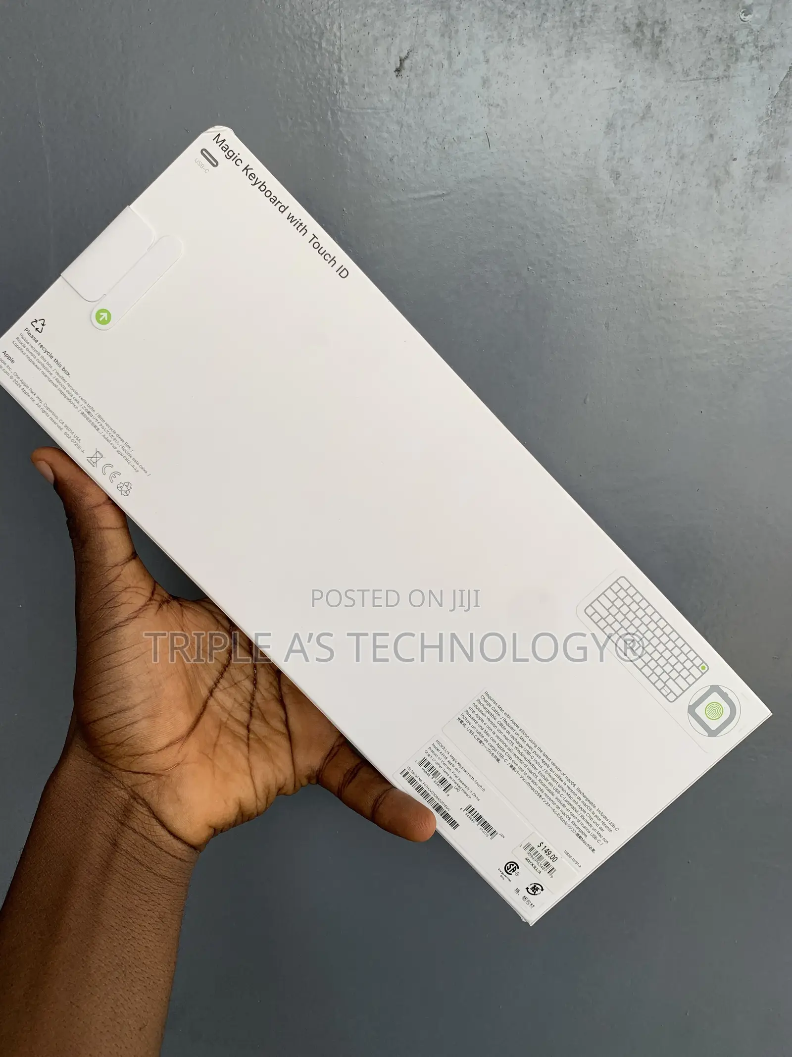 OEM Magic Keyboard With Touch ID and Numeric Keypad for Mac Models