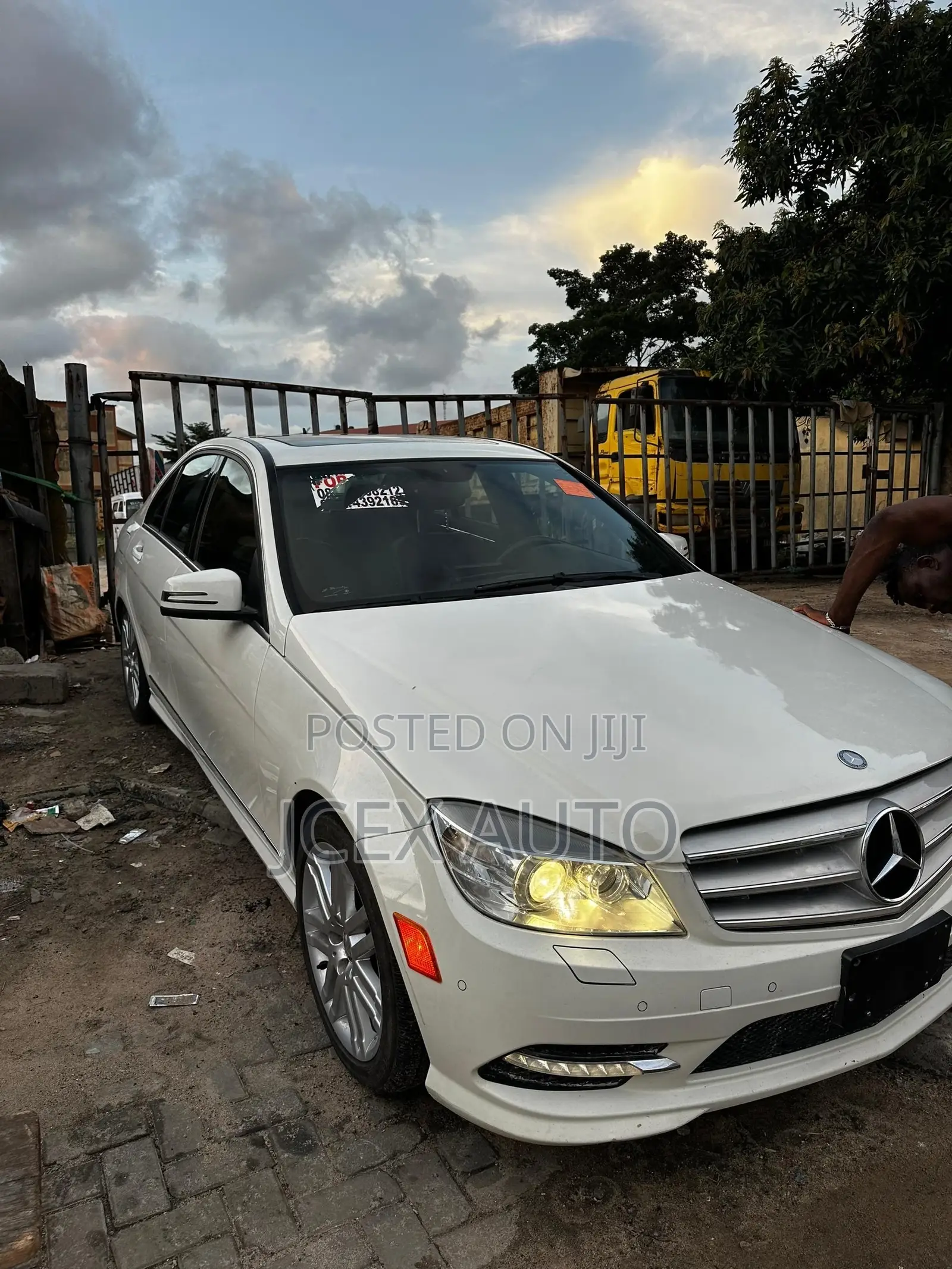 Mercedes-Benz C300 Luxury 4Matic Sedan AWD (3.0L 6cyl 7A) 2012 White