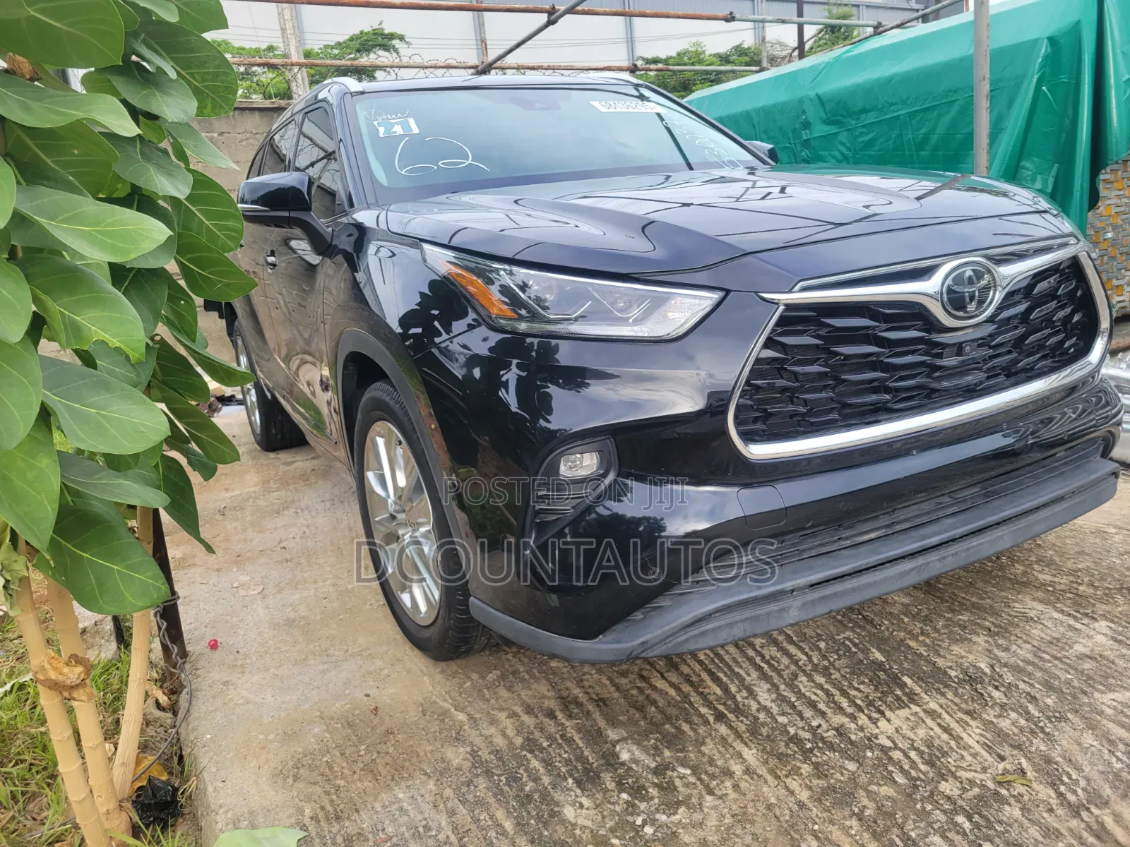Toyota Highlander Limited 2021 Black