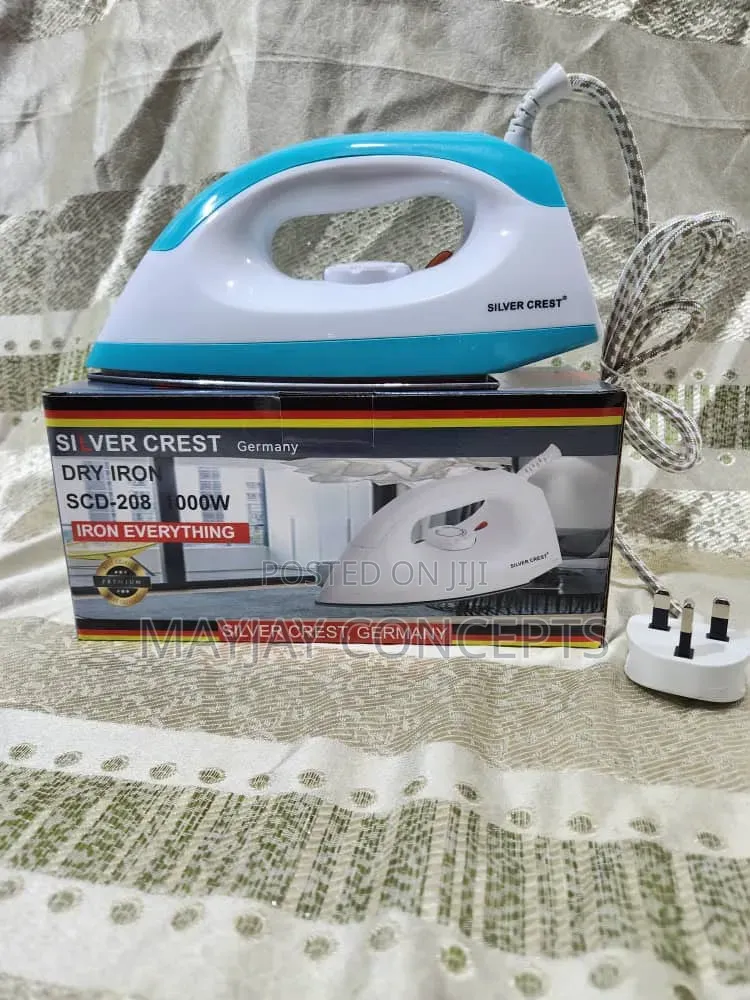 SILVER CREST 1000W Dry Iron With Smooth Soleplate Easy Control