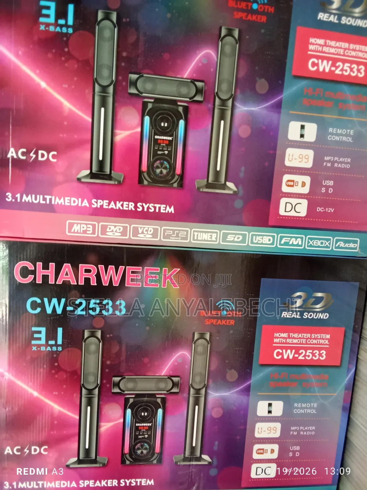 Solid Bass Charweek Bluetooth Home Theater