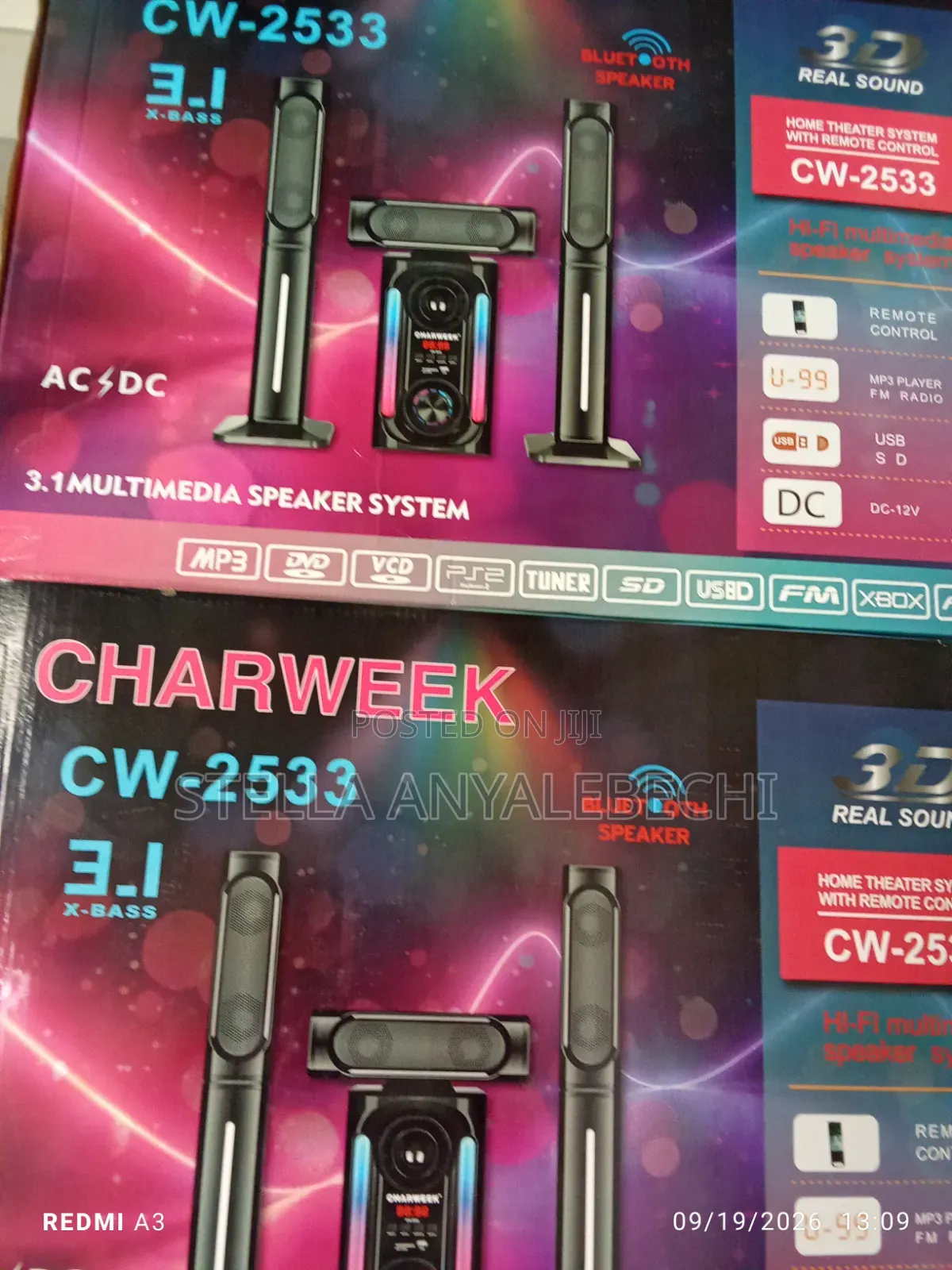 Solid Bass Charweek Bluetooth Home Theater