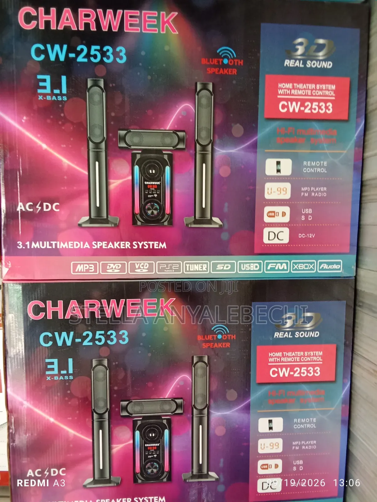 Solid Bass Charweek Bluetooth Home Theater