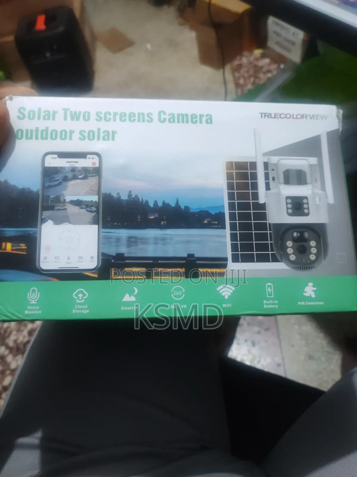 V380 Solar Camera Infrared Night Vision 4g Linkage Waterproof Monitor