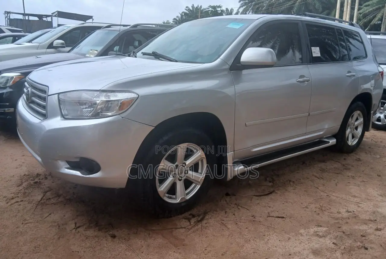 Toyota Highlander Limited 2009 Silver