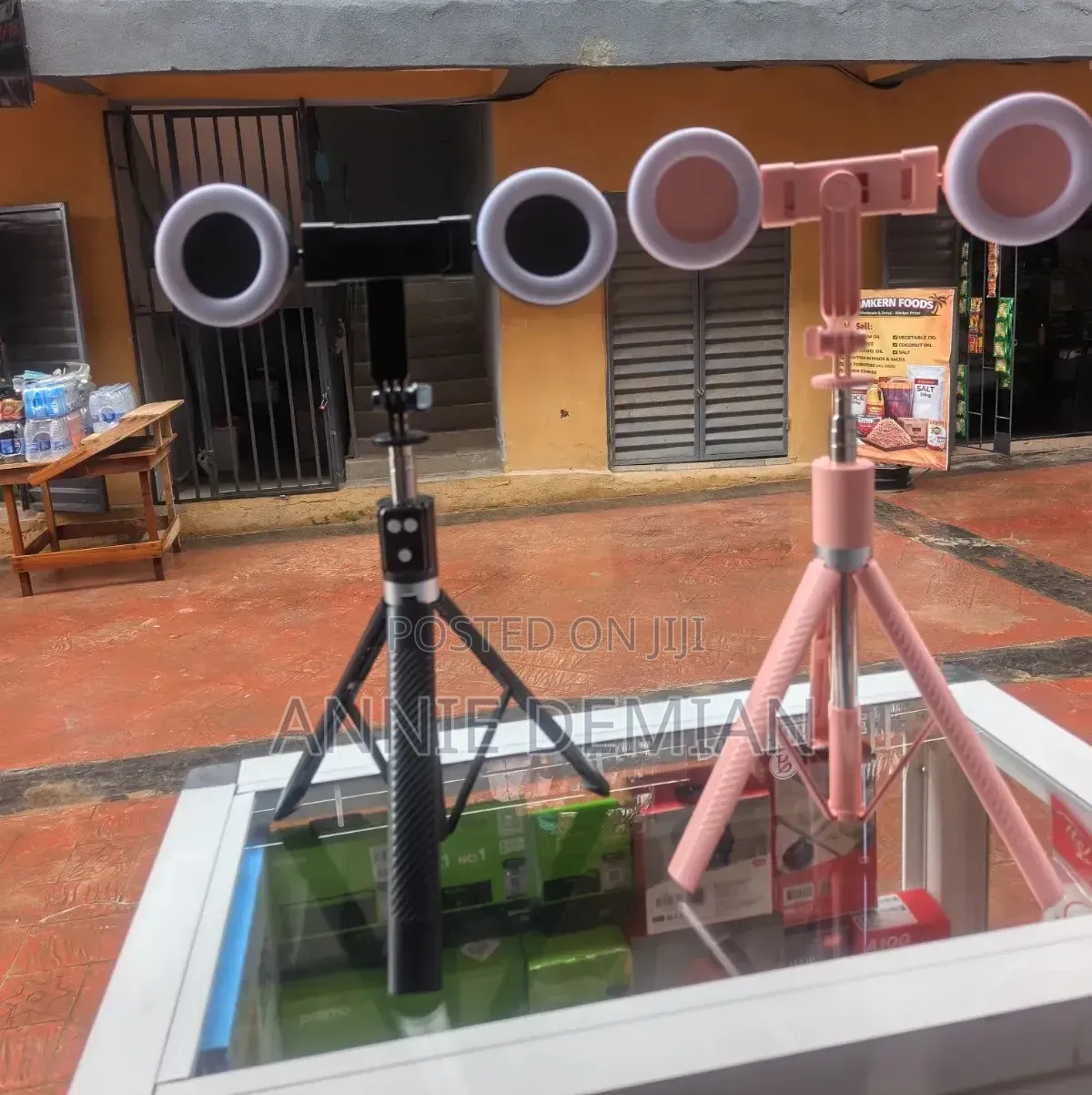 Selfie Stick Tripod With Light