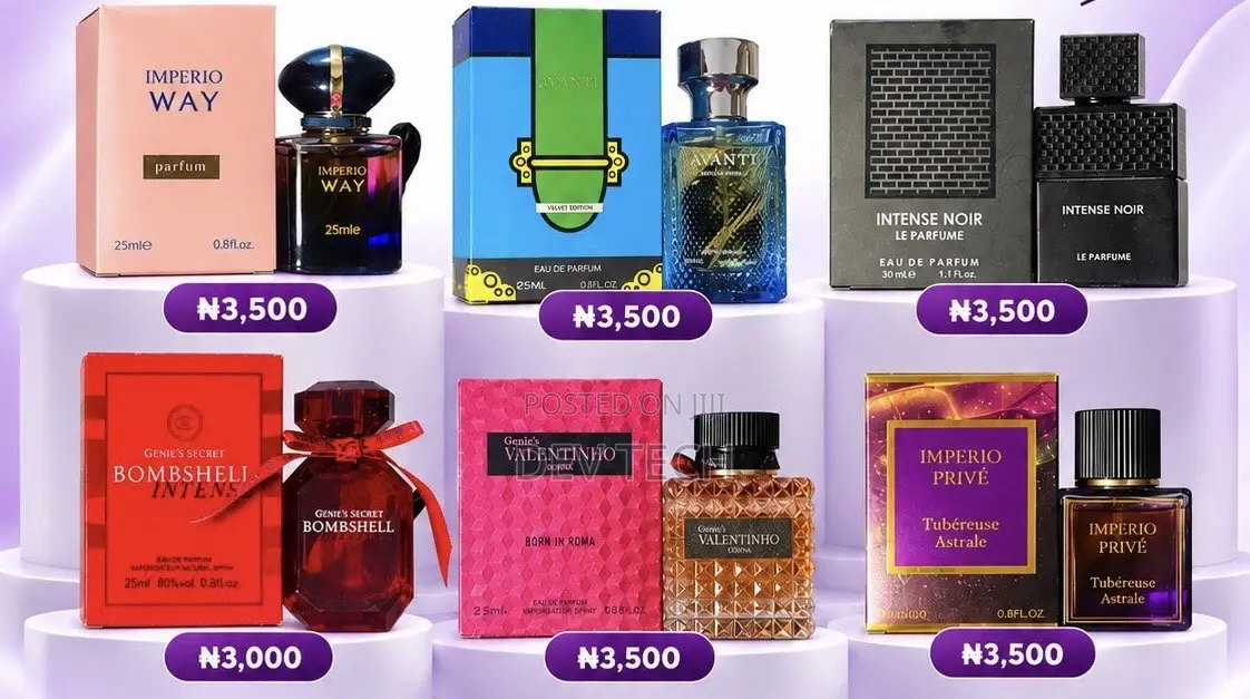 Perfume Plug in Lagos Designer, Oil Body Spray | Retail Bulk Deals