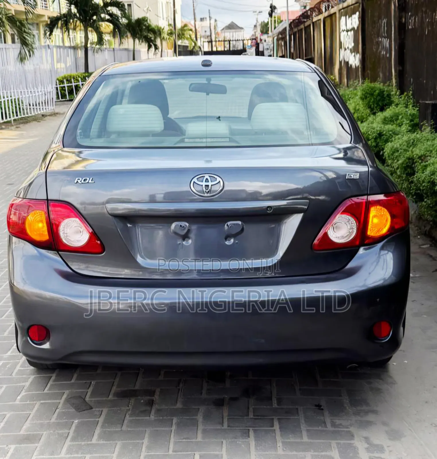 Toyota Corolla 2008 Gray