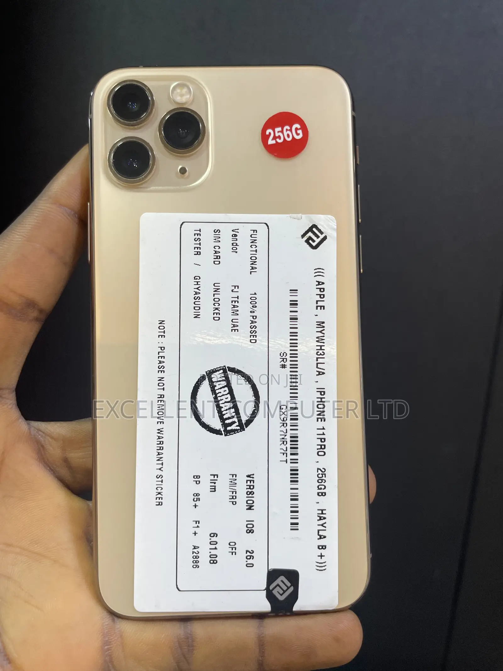 Apple iPhone 11 Pro 256 GB Gold