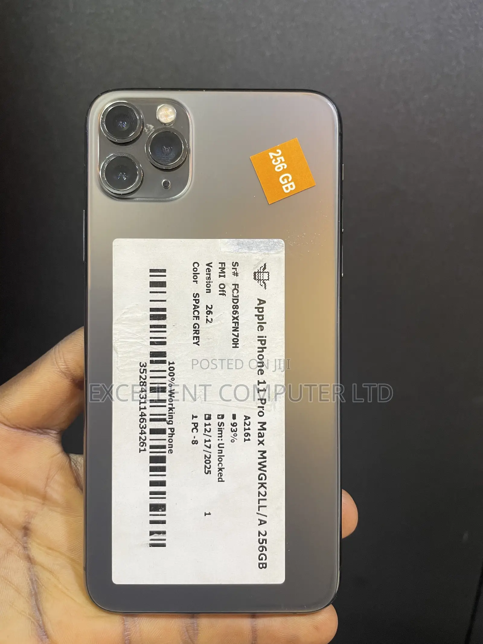 Apple iPhone 11 Pro Max 256 GB Black