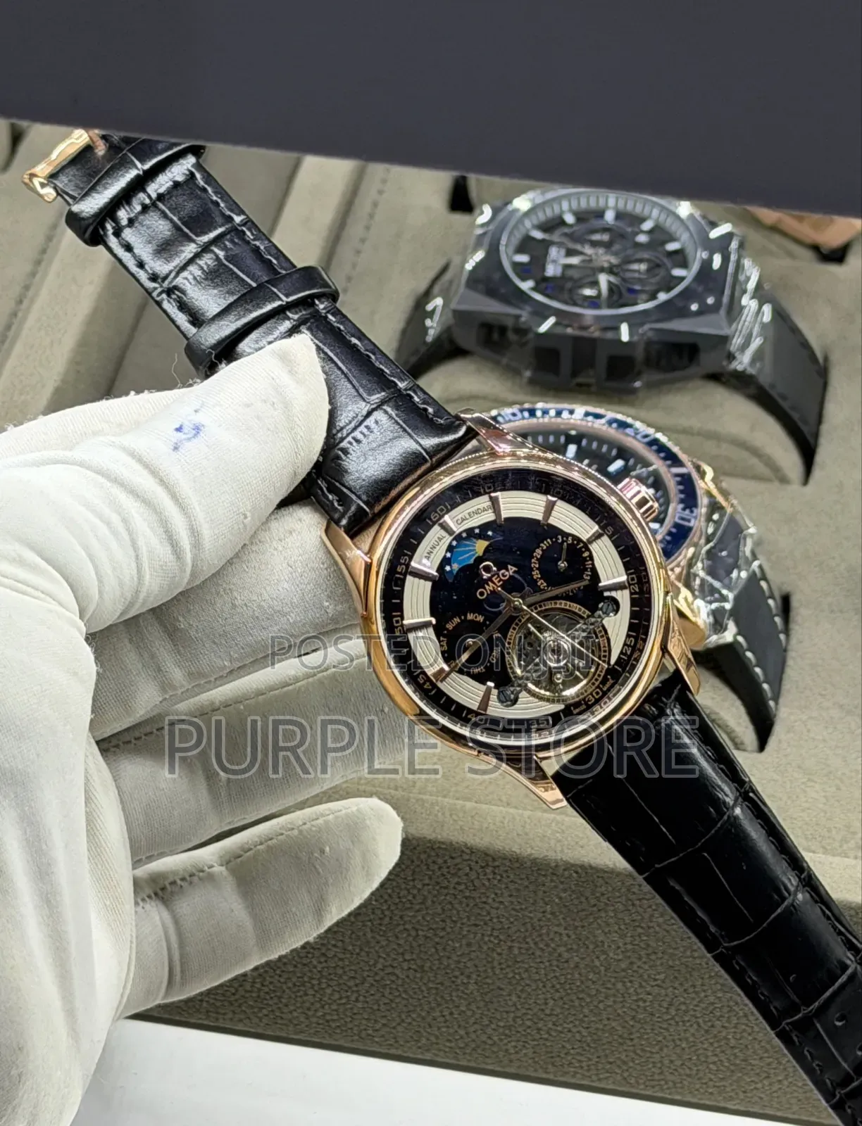 Omega Automatic Mechanical Chronograph Watch