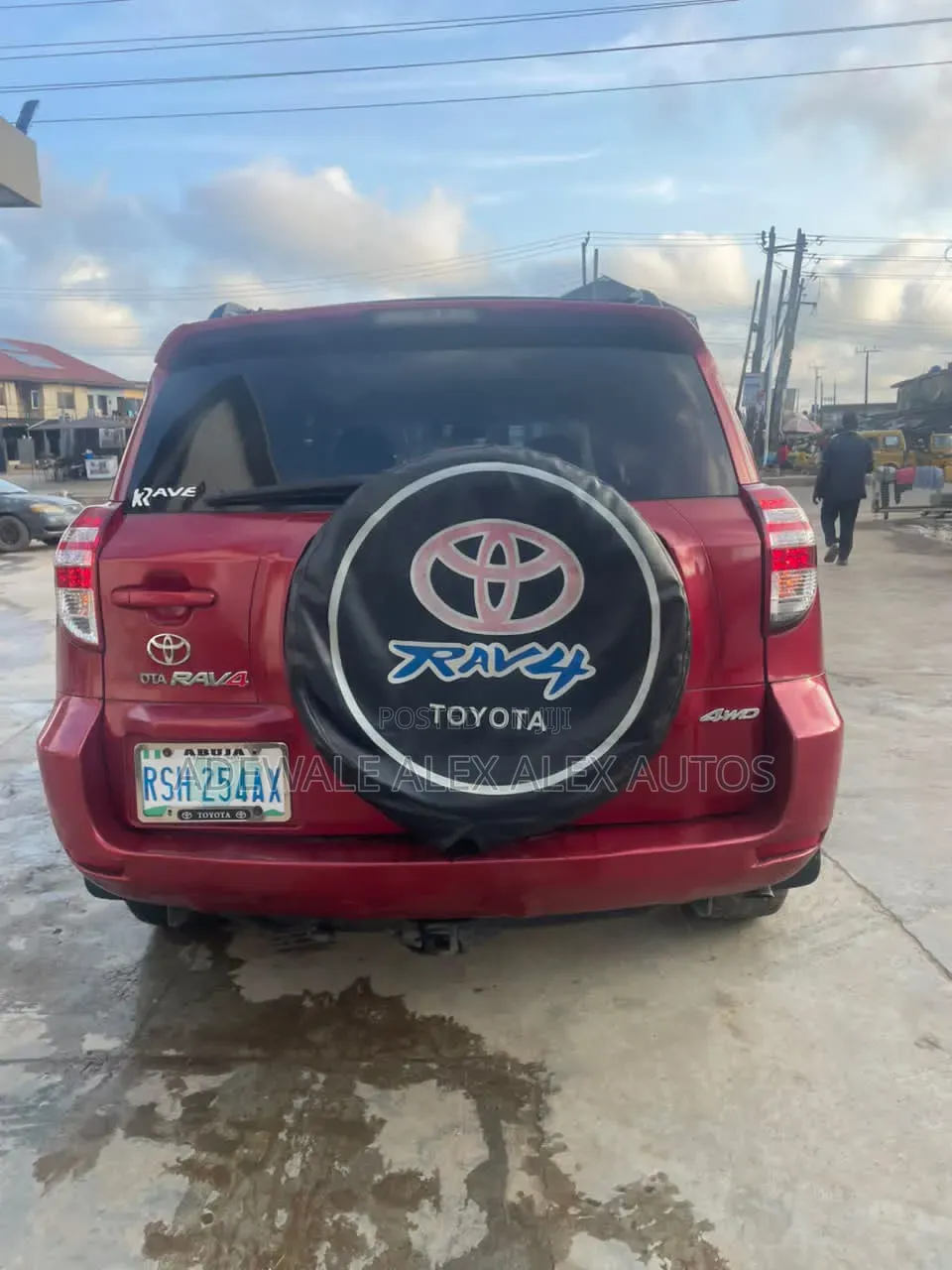 Toyota RAV4 3.5 2008 Burgundy