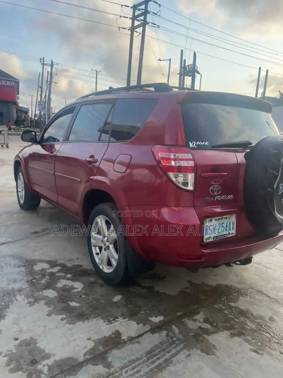 Toyota RAV4 3.5 2008 Burgundy