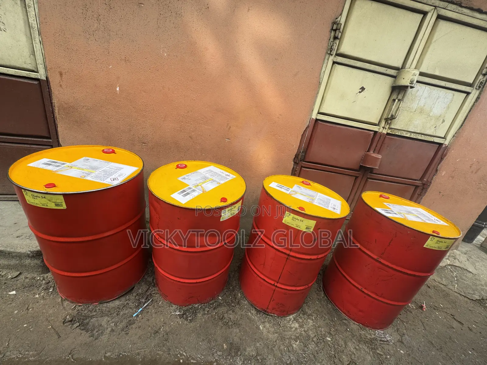 A Drum of Shell Diala S4 ZX -1 Transformer Oil