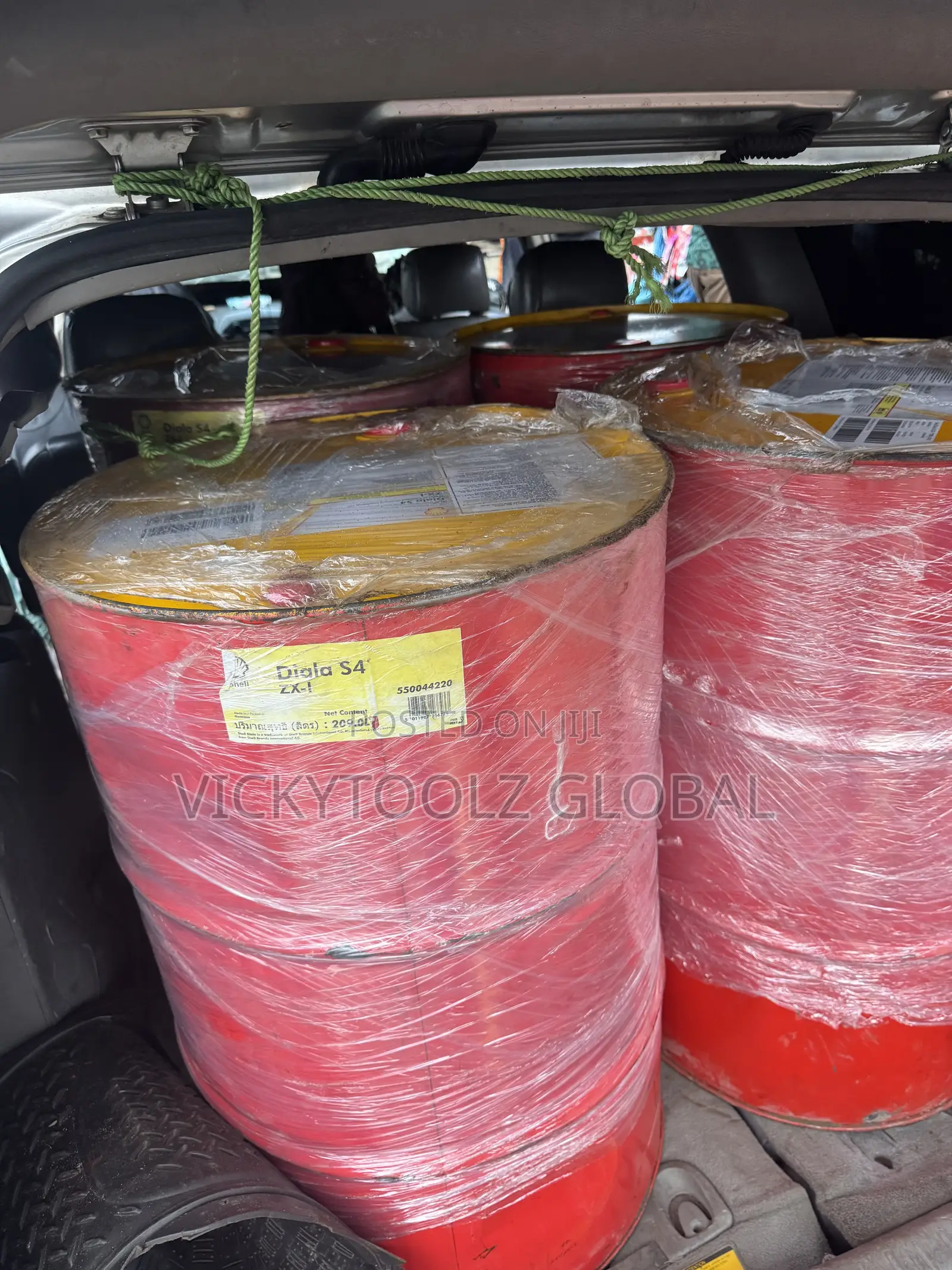 A 209-Liter Drum of Shell Diala S4 ZX-1 Transformer Oil