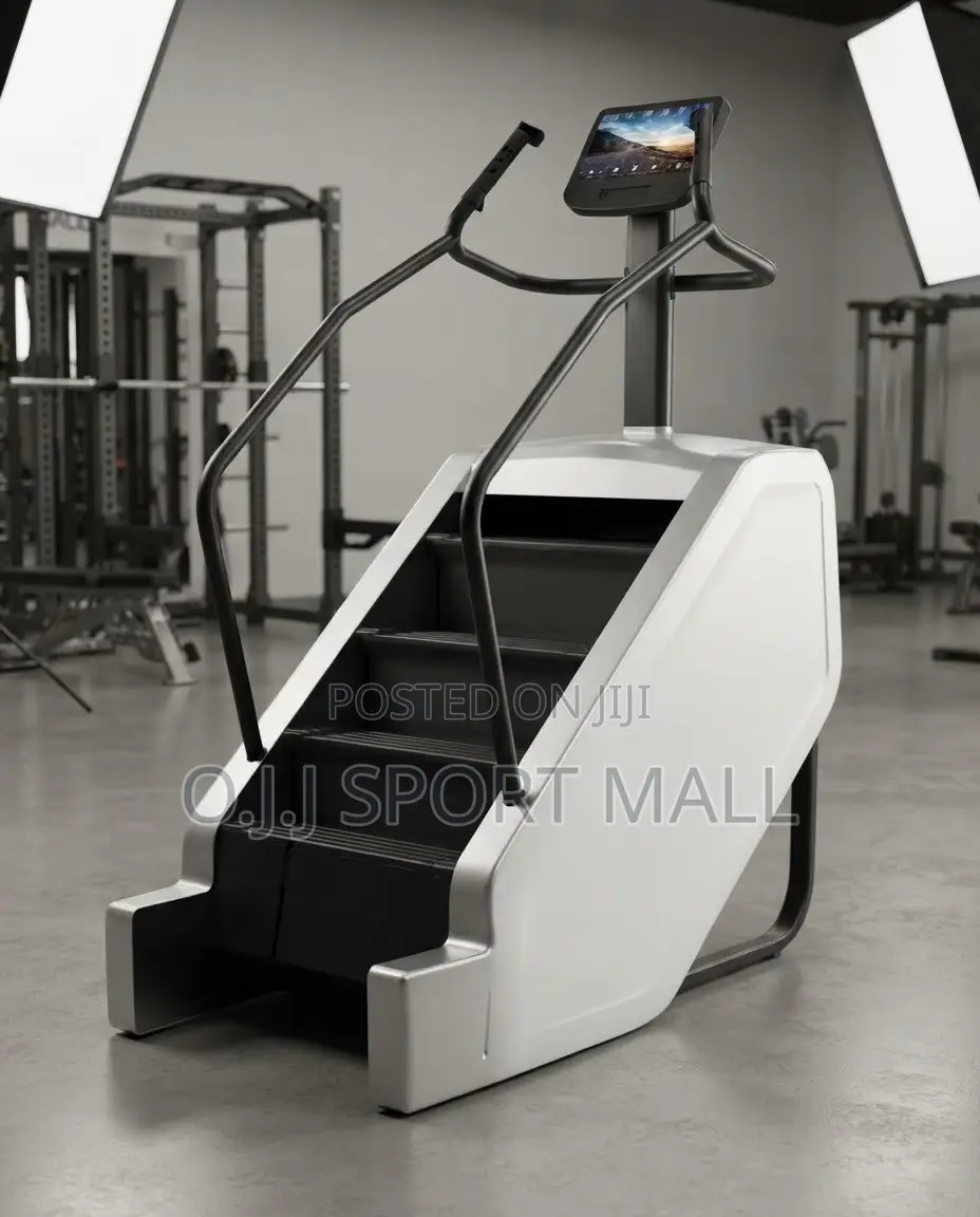 Commercial Stair Climber – 200kg Capacity Cardio Exercise Machine
