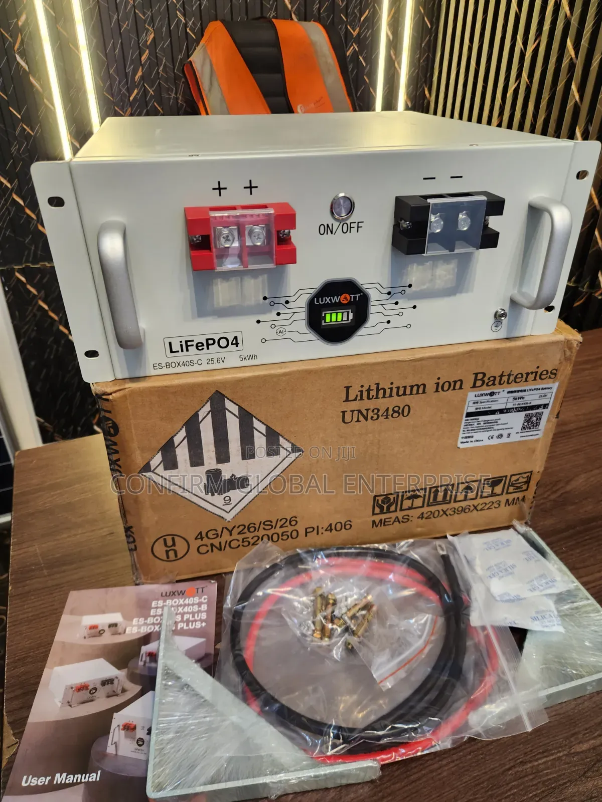 Luxwat 24V 5KWh LiFePO4 Solar Battery