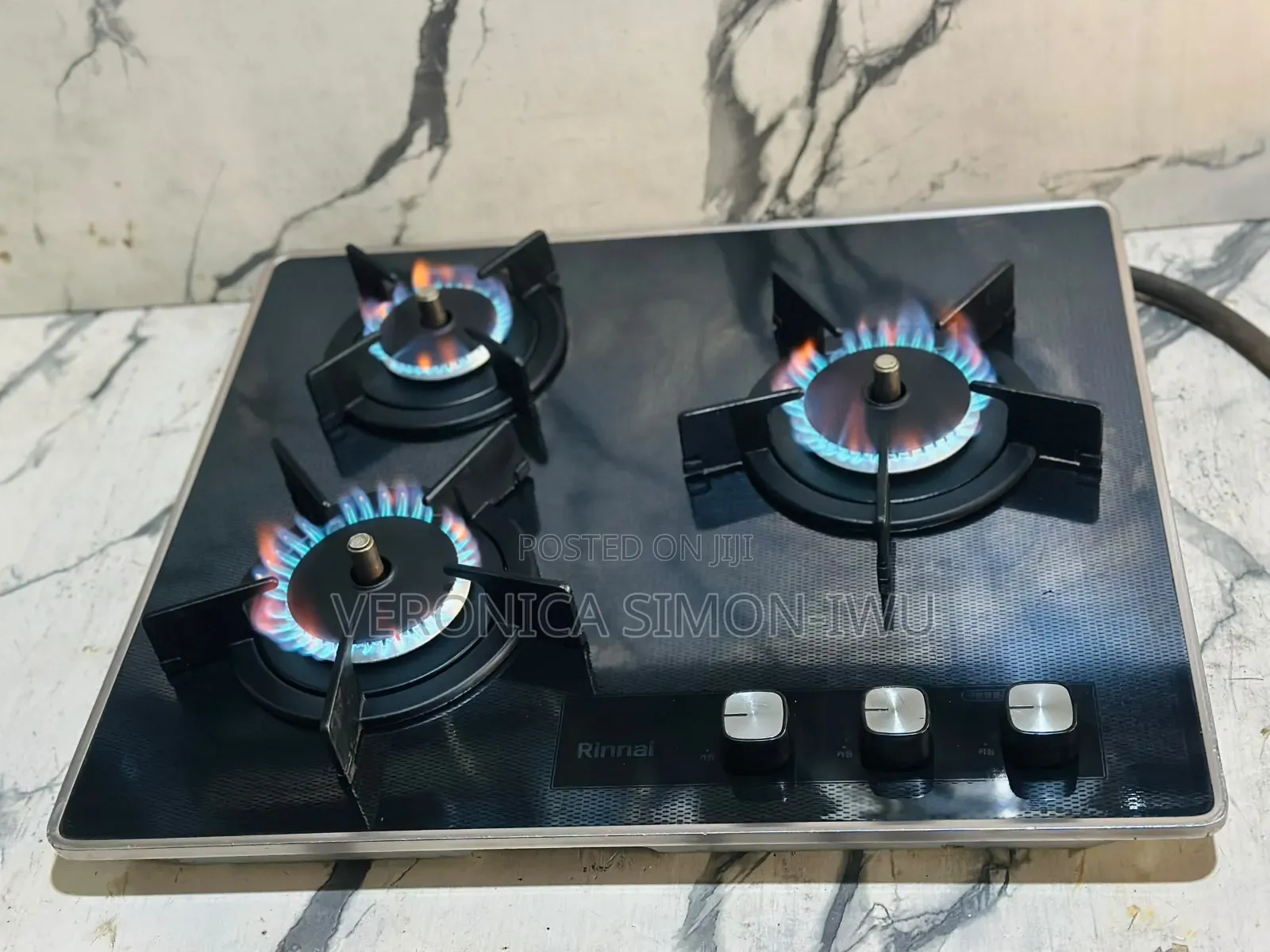 Rinnai 3 Burner Flat Gas Cooker