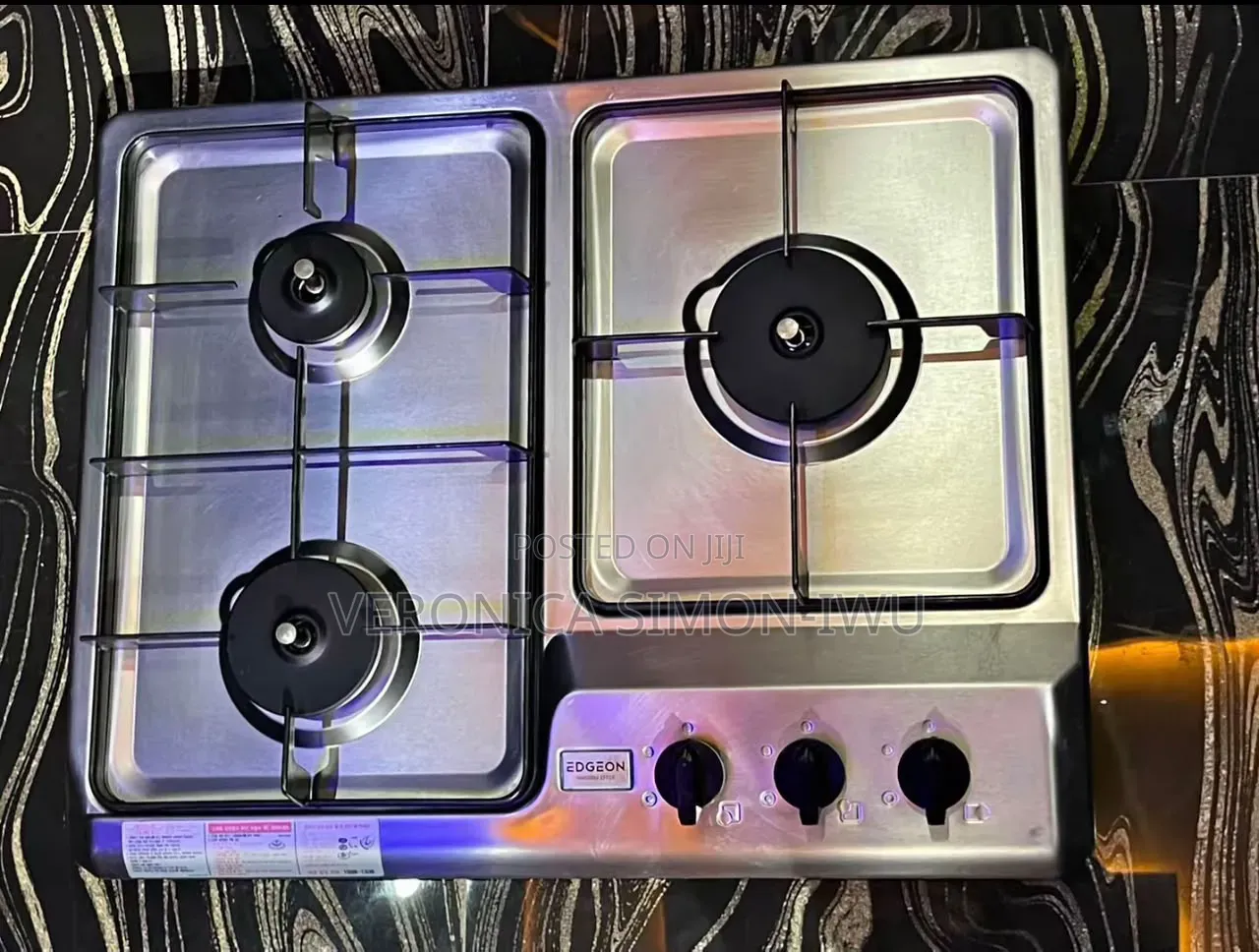 Stainless 3 Burner Gas Cooker