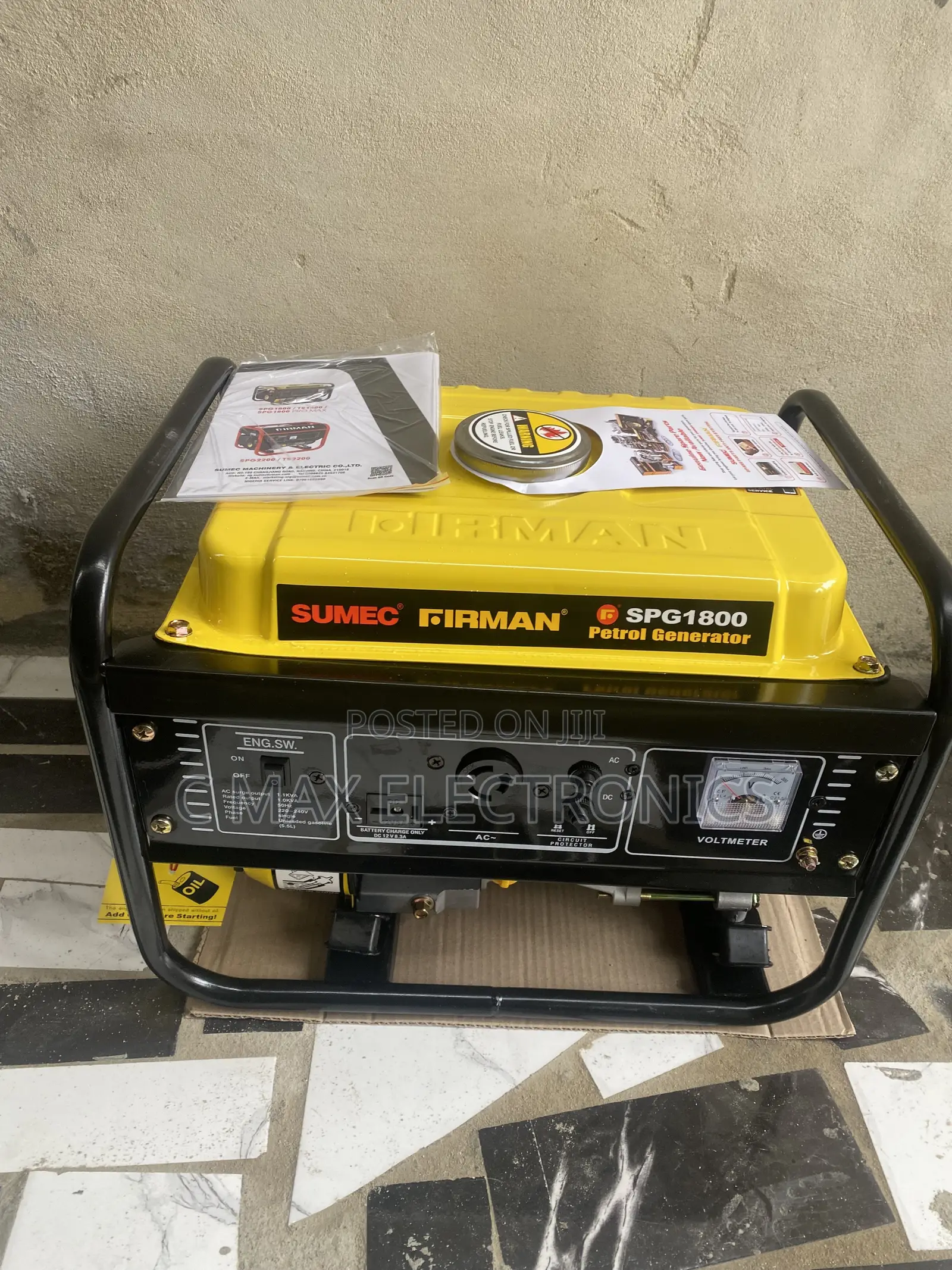 FIRMAN 1.5KVA Copper Coil Generator