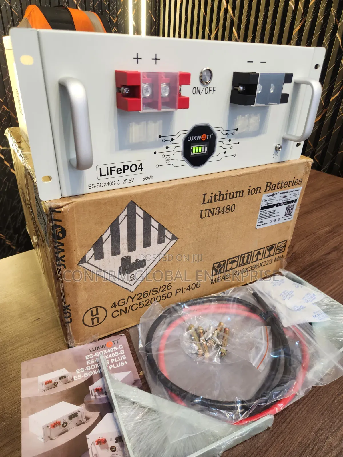 Original Luxwat 5KWh 24V Solar Lithium Battery