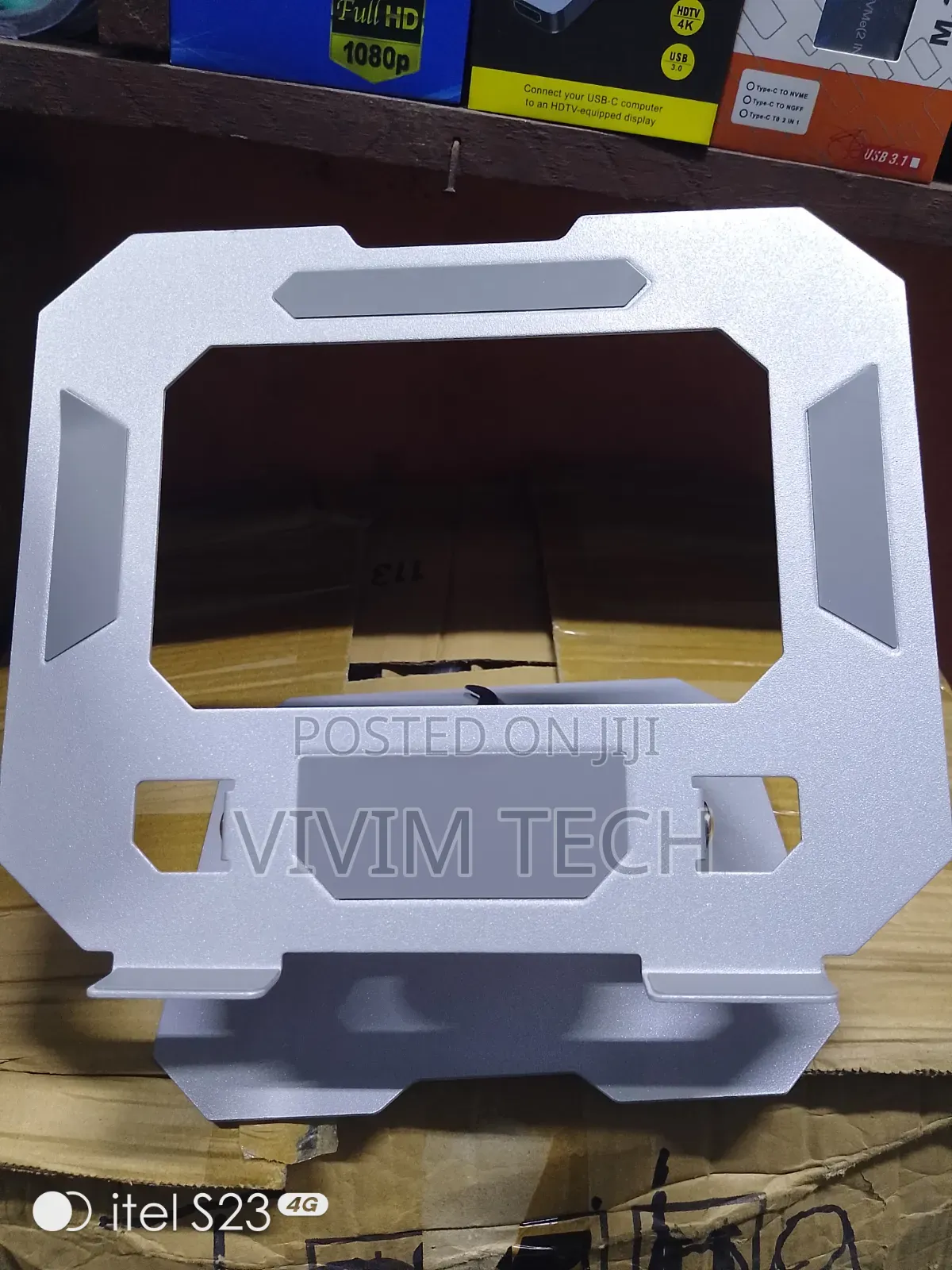 Foldable Metal Laptop Holder