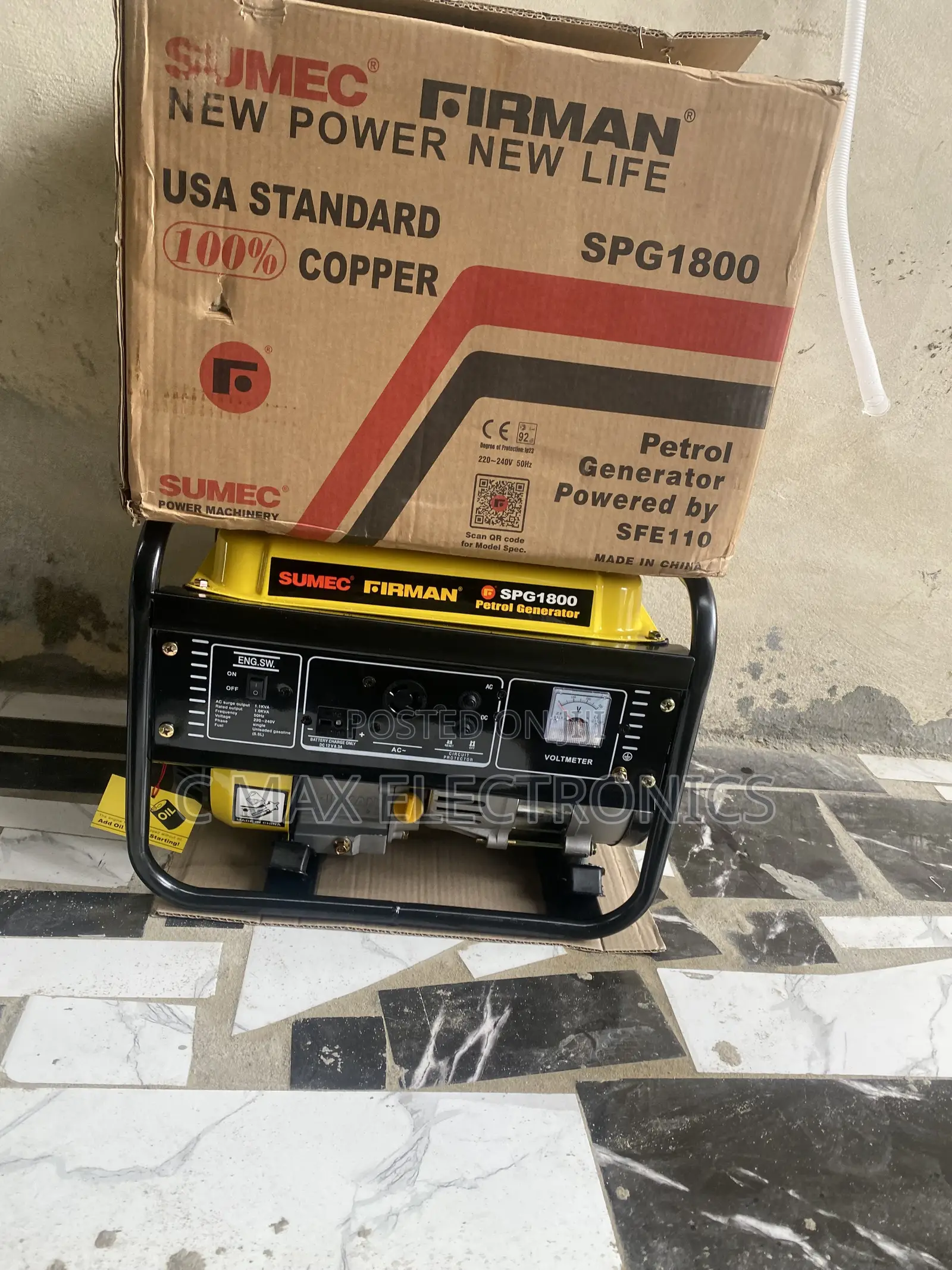 Original FIRMAN 1.5KVA Petrol Generator