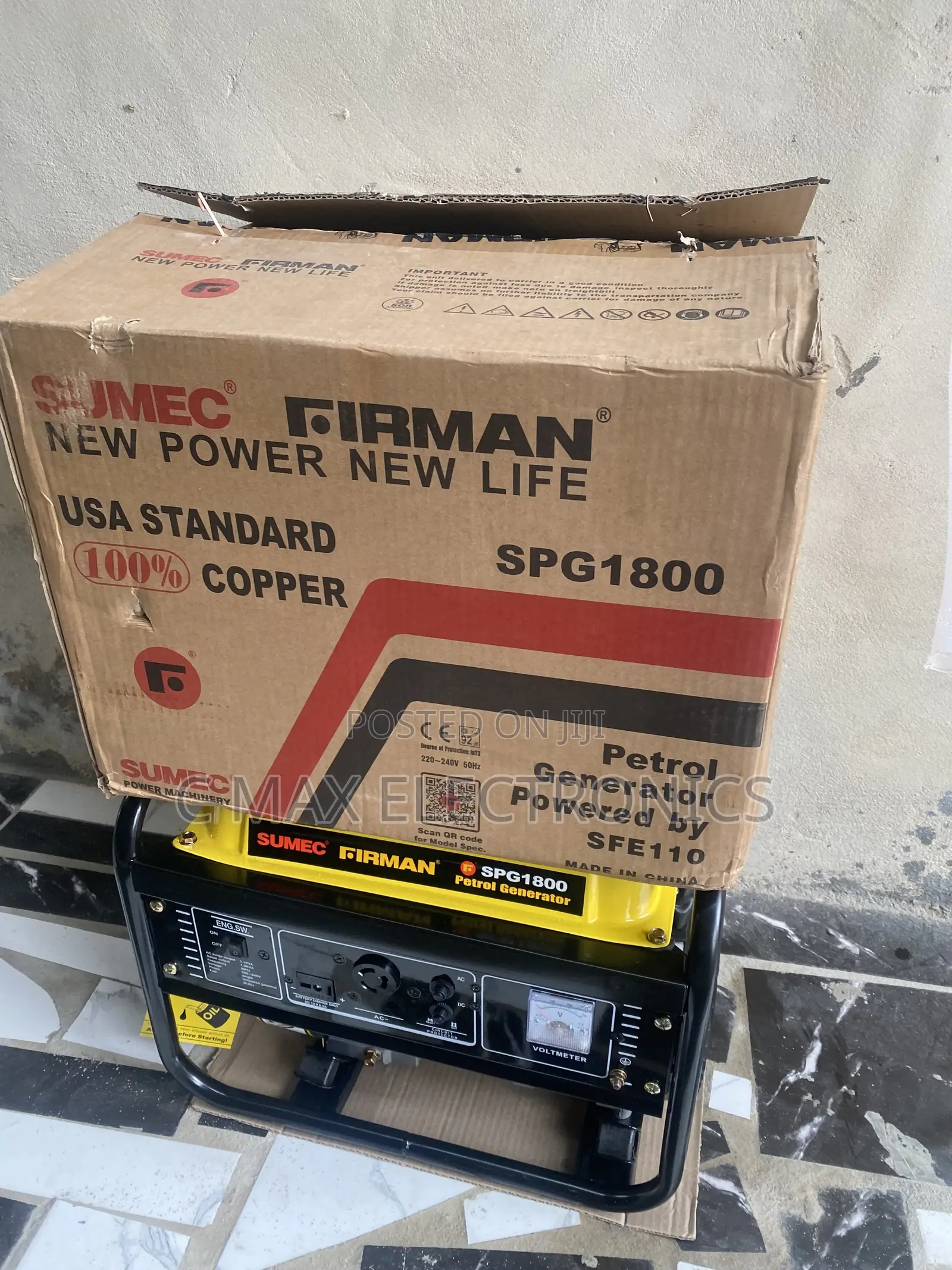 FIRMAN 1.5KVA Small Petrol Generator
