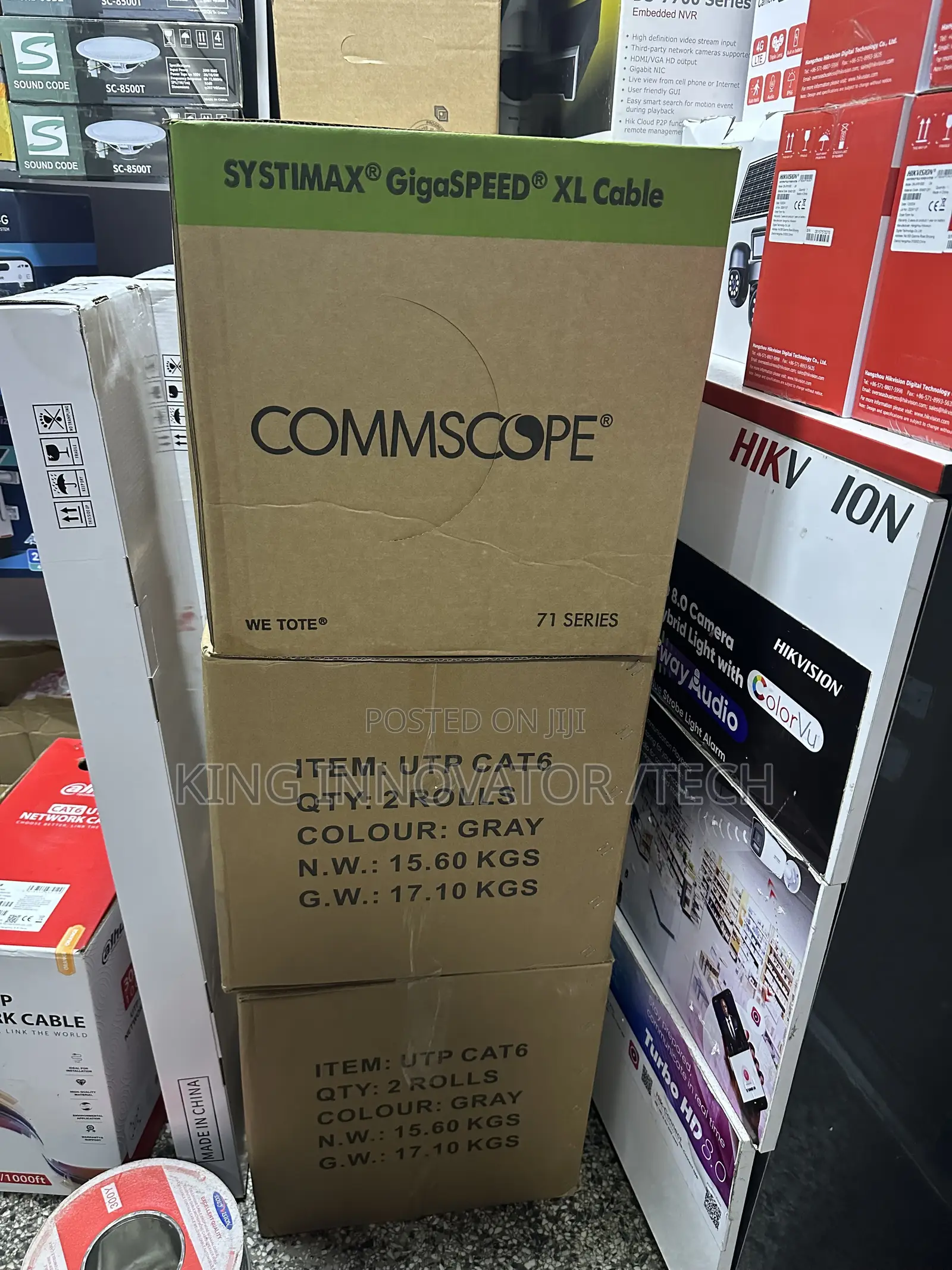 Commscope Cat6 Utp Pure Copper Cable 305m