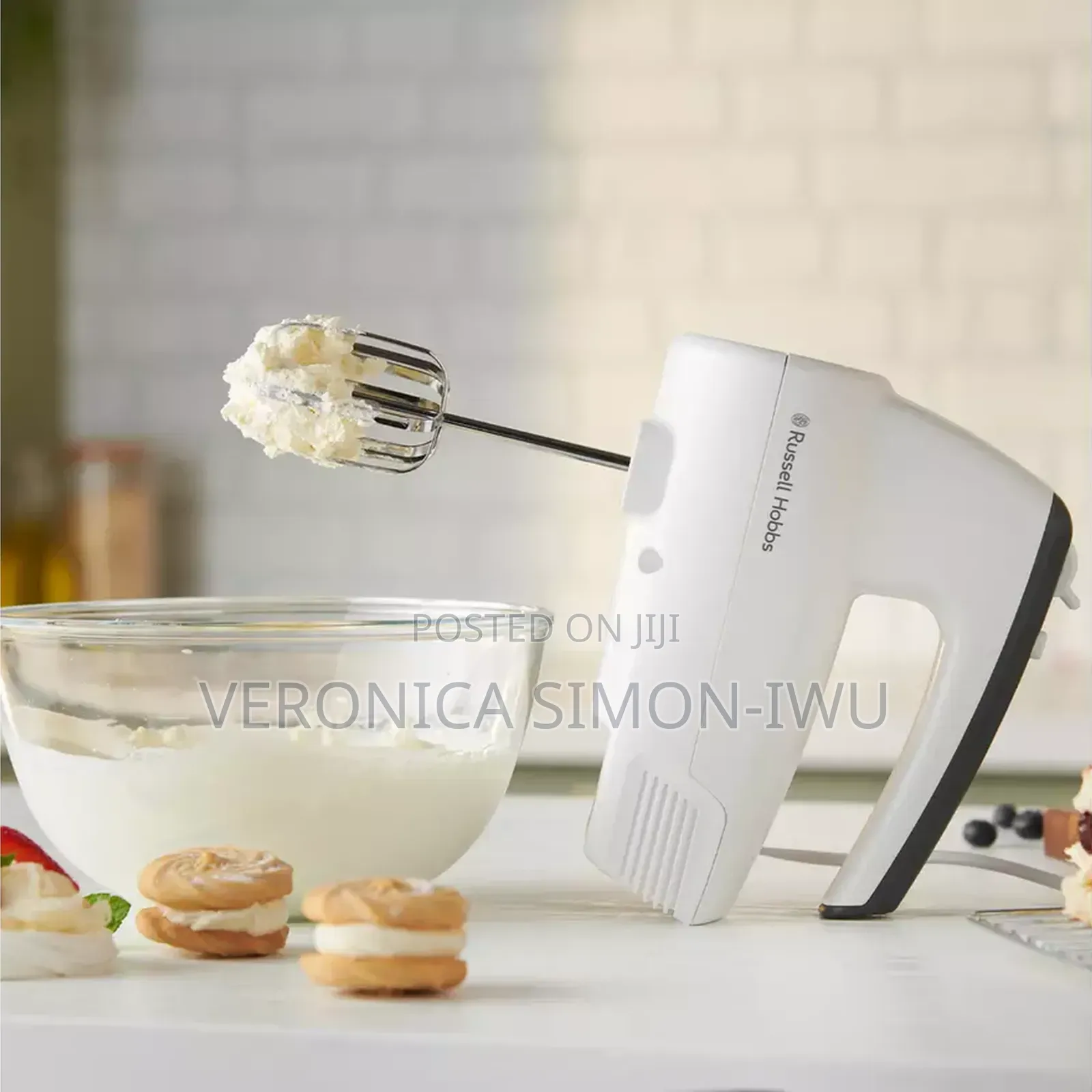 Russell Hobbs Go Create White Electric Hand Mixer 27520
