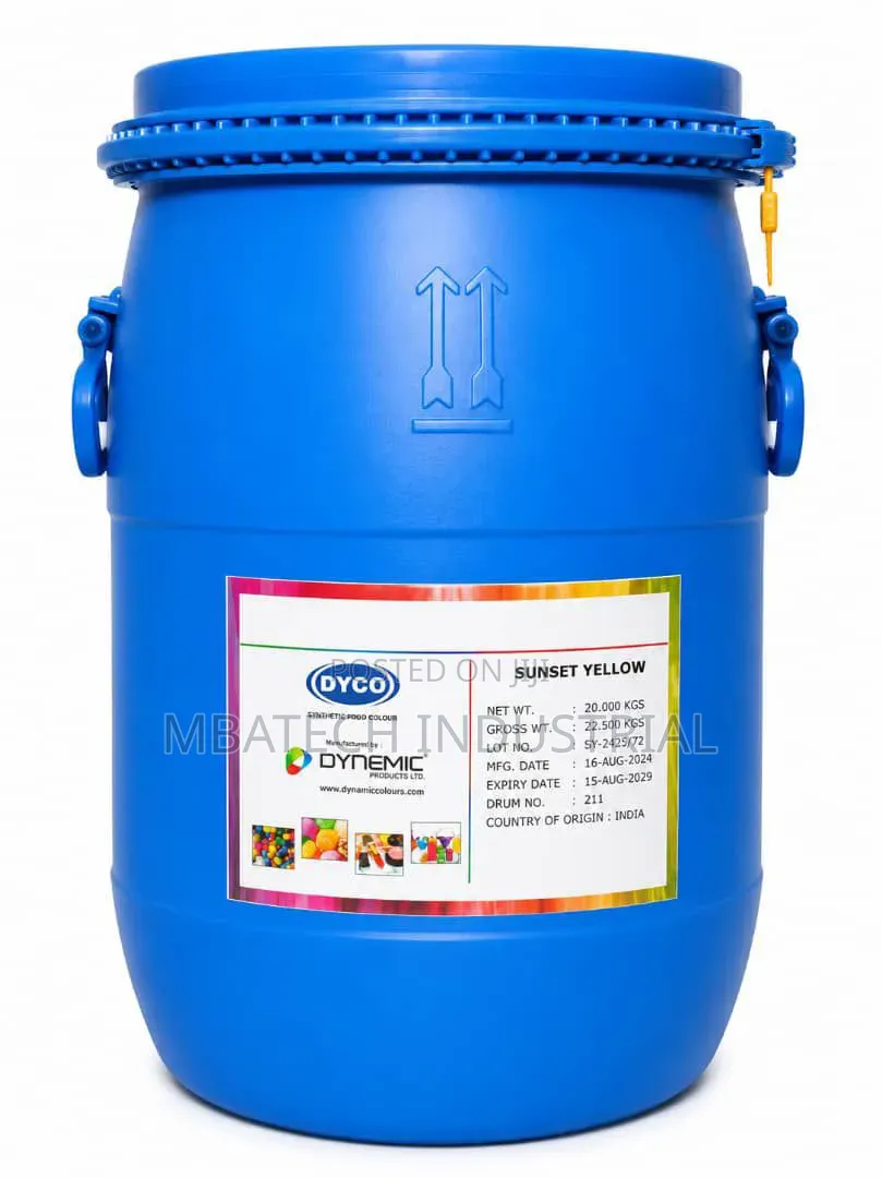 Sunset Yellow DYCO Colour