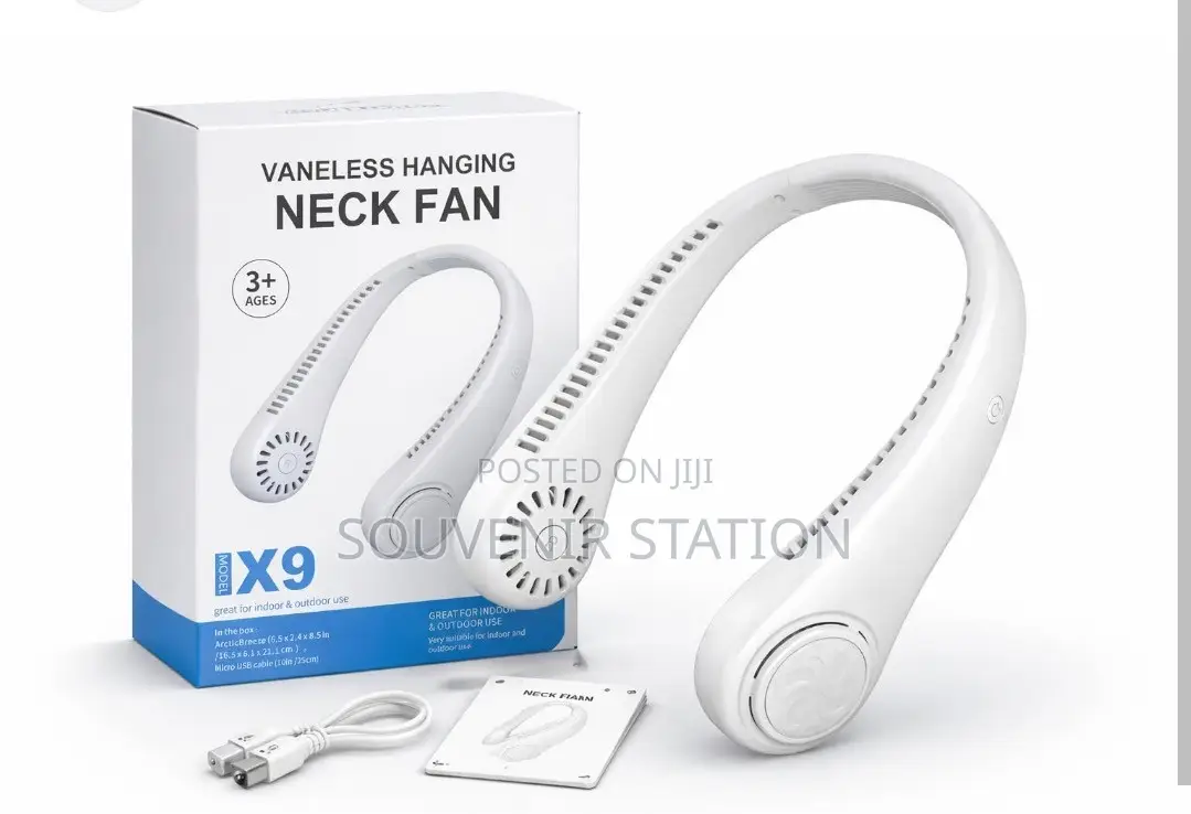 Rechargeable Bladeless Neck Fan