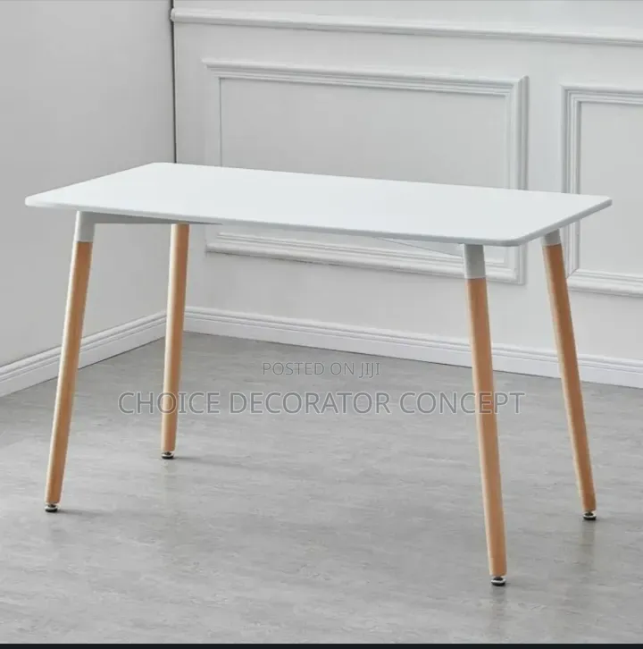 Modern Minimalist Wooden Table – Perfect for Home or Office