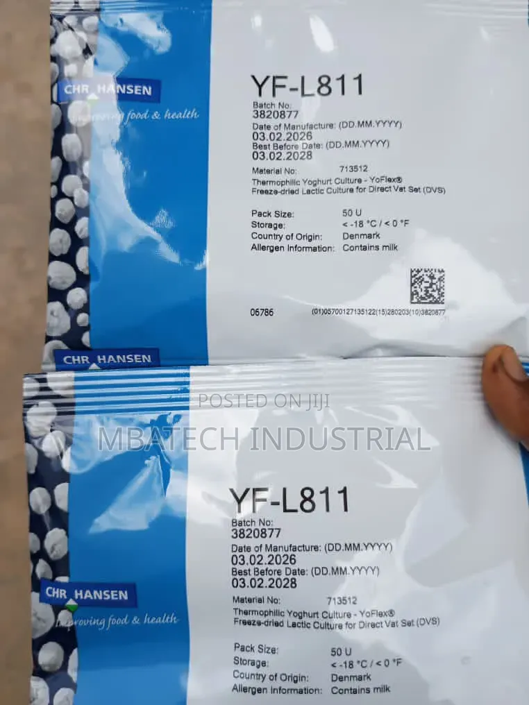 CHR Hansen YF- L811 Culture YF - L903, Harmony 1.0, Mild 1.0, YF L381