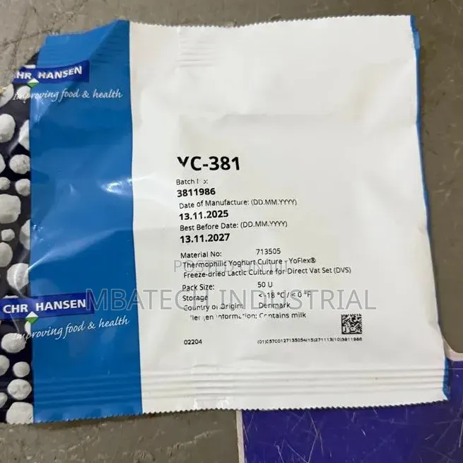 CHR Hansen YF- L811 Culture YF - L903, Harmony 1.0, Mild 1.0, YF L381